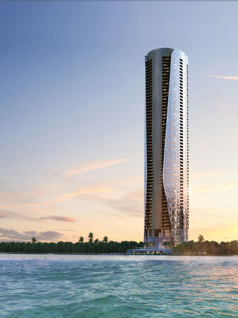 Bentley Residences offers a one-of-a-kind experience to future residents with its car elevator