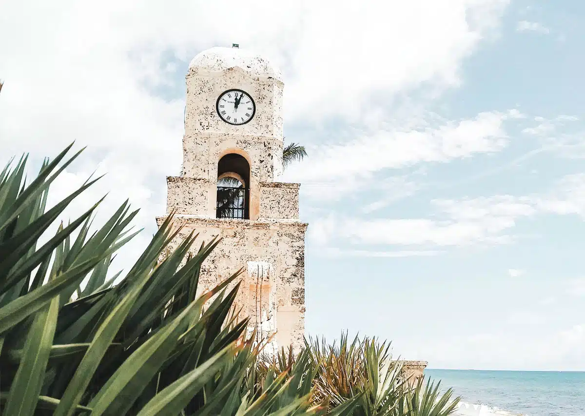 Palm Beach oceanfront estates and condominiums