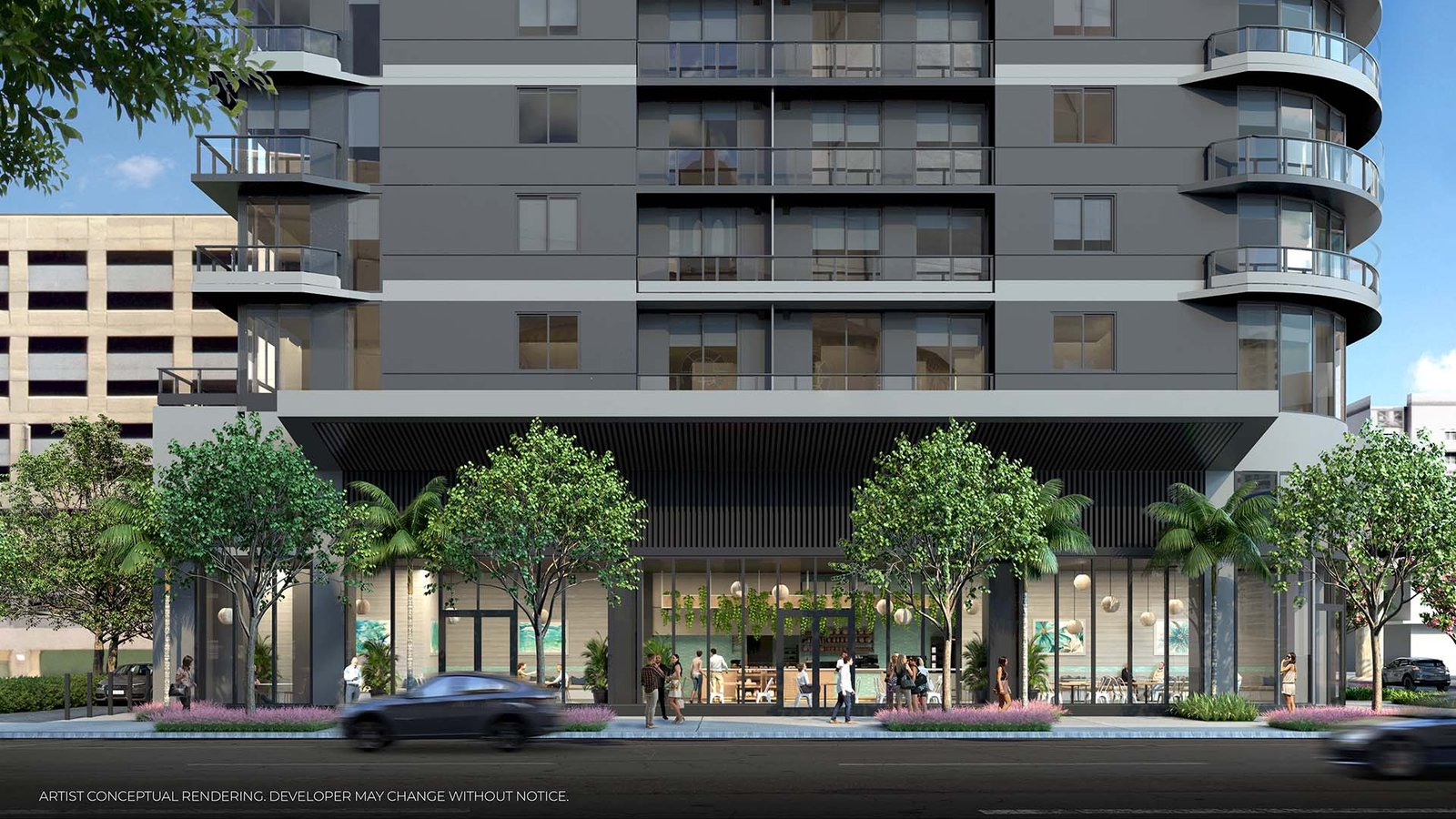 501 First Residences in downtown Miami — developer rendering