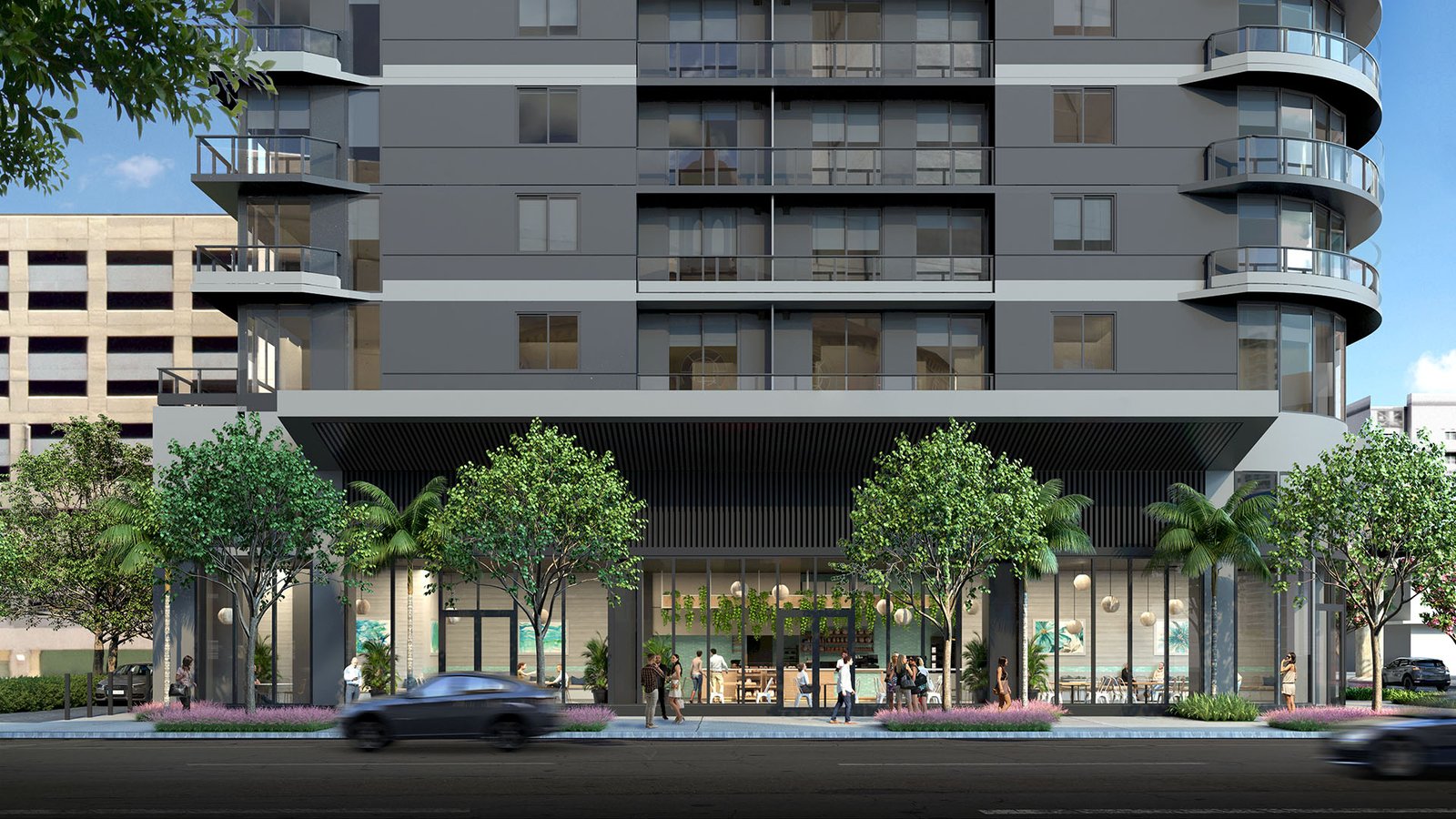 501 First Residences in downtown Miami — developer rendering