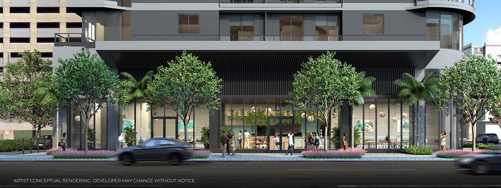 501 First Residences in downtown Miami — developer rendering