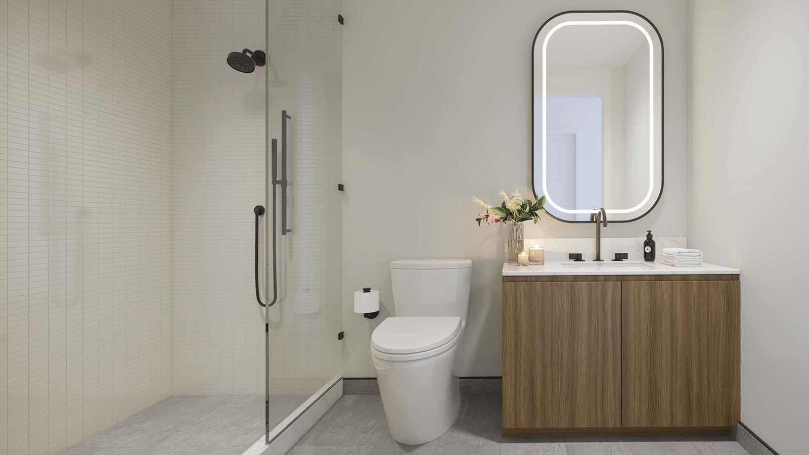 - 600 Miami Worldcenter A residence interior at 600 Miami Worldcenter — developer rendering
