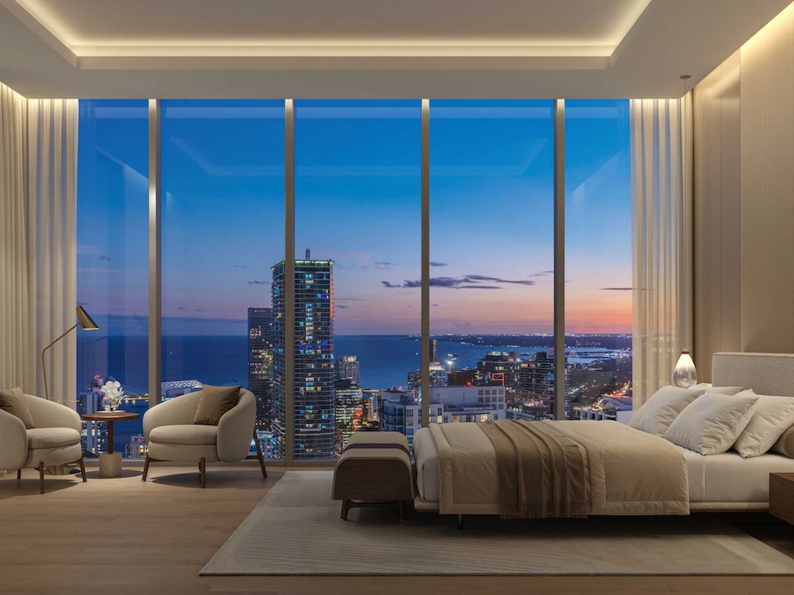 619 Brickell by Nobu Nobu restaurant space — developer rendering