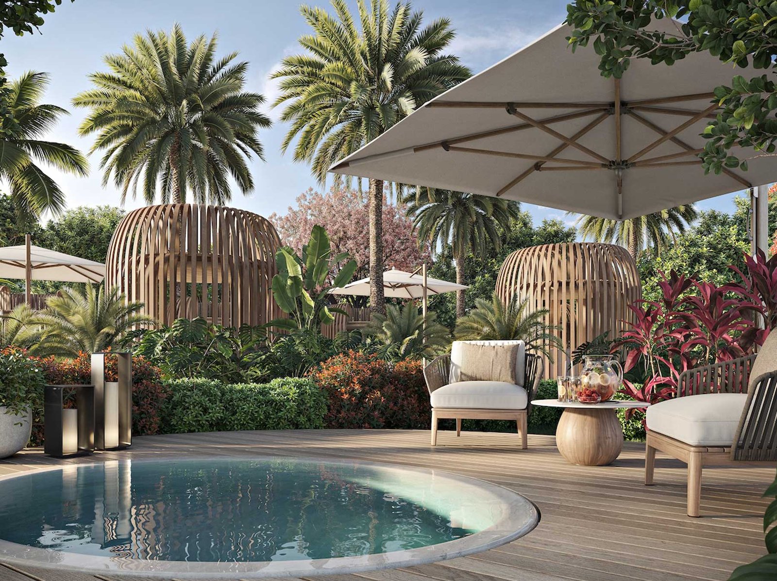 619 Brickell by Nobu tower and Brickell Avenue frontage — developer rendering