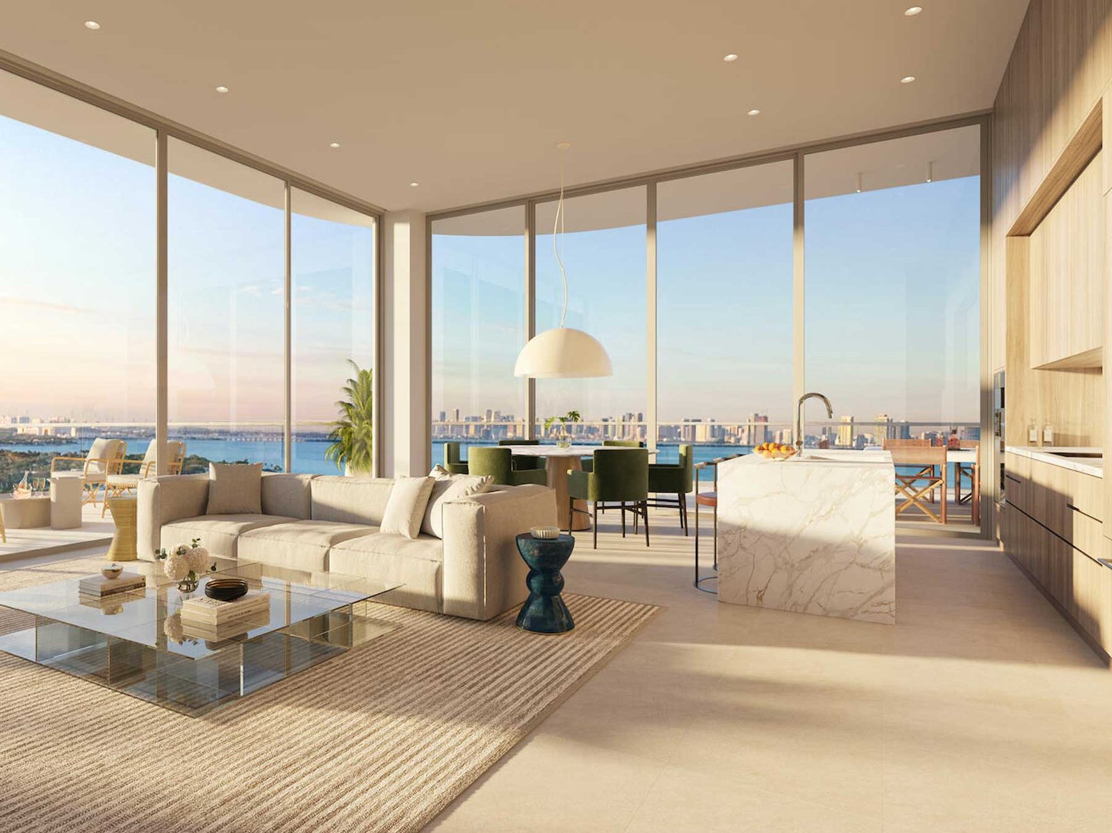 72 Carlyle balcony and outdoor space — developer rendering