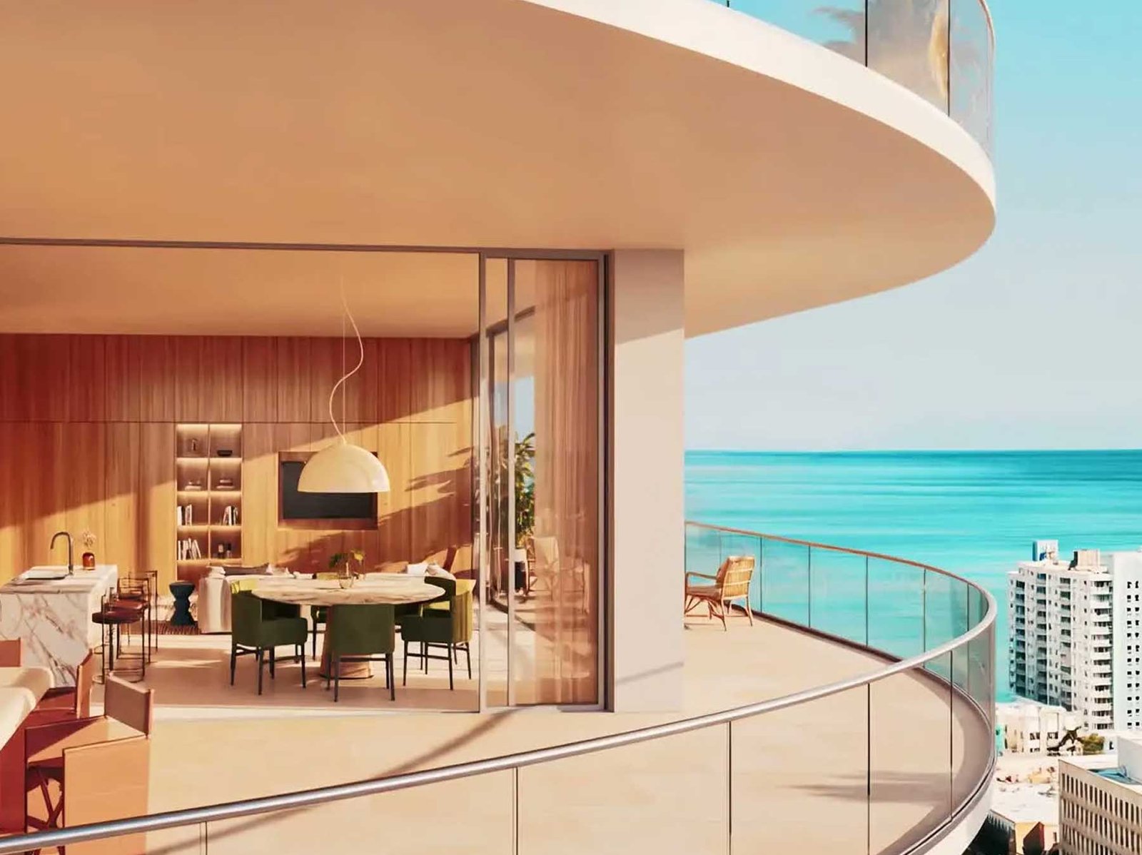 72 Carlyle courtyard and landscaping — developer rendering