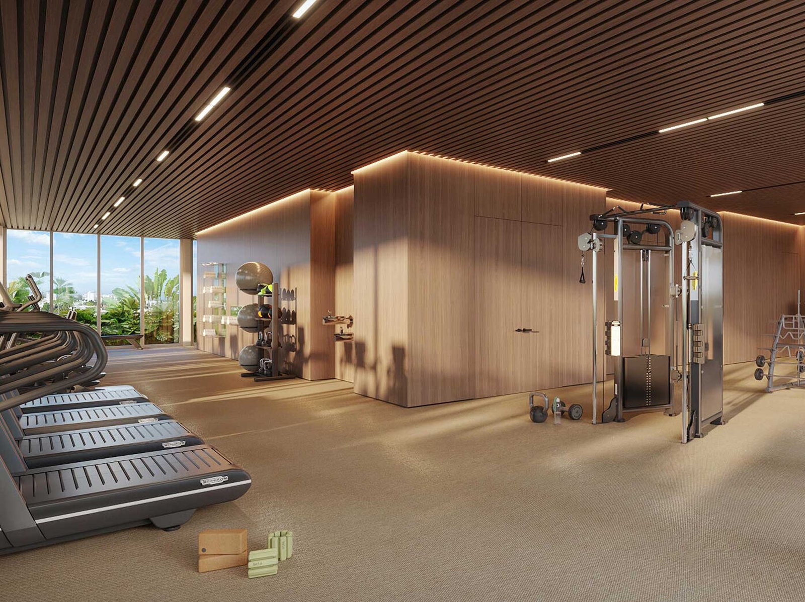 72 Carlyle residence interior designed by Piero Lissoni — developer rendering