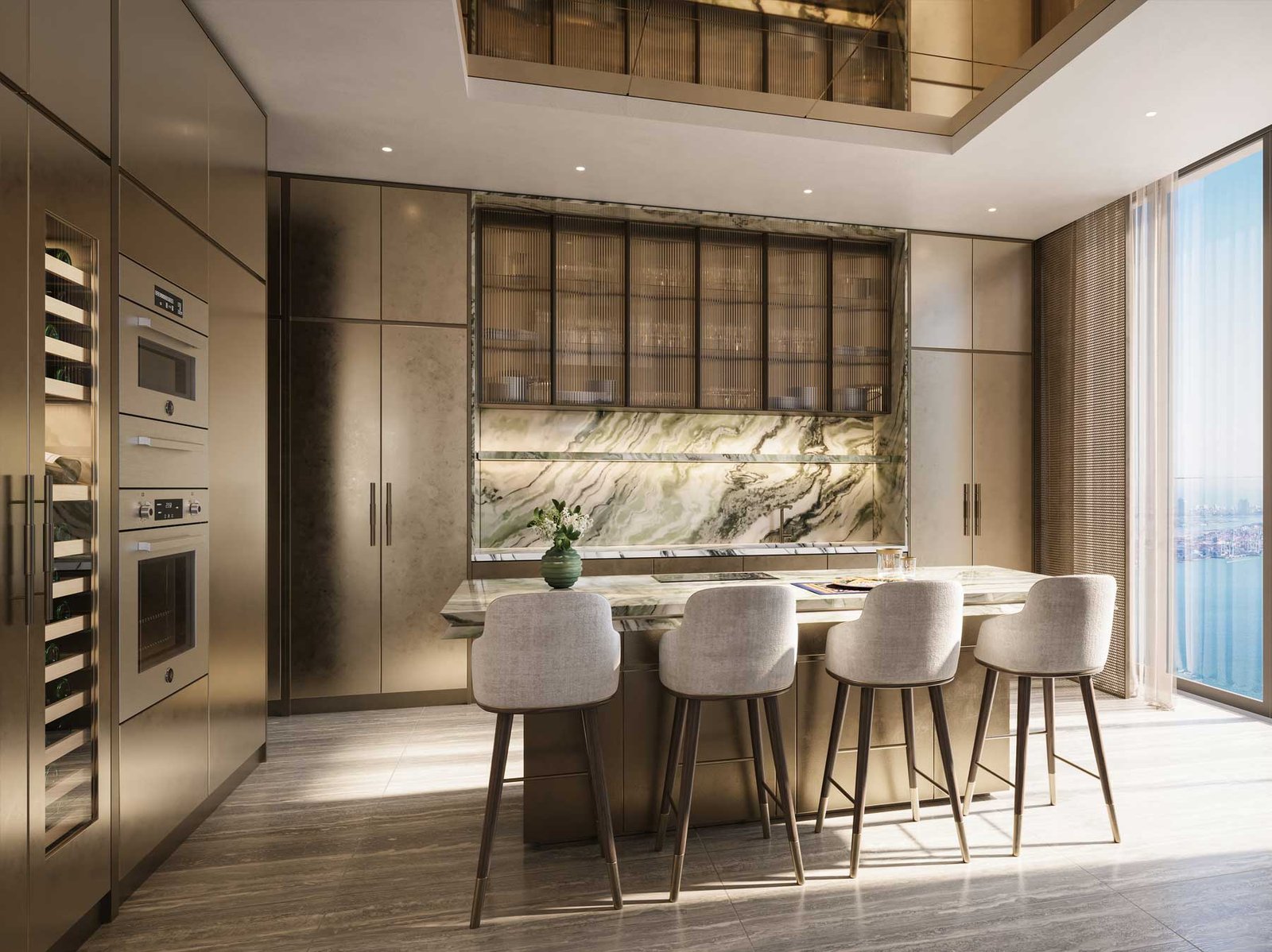 888 Brickell upper-floor residence — developer rendering