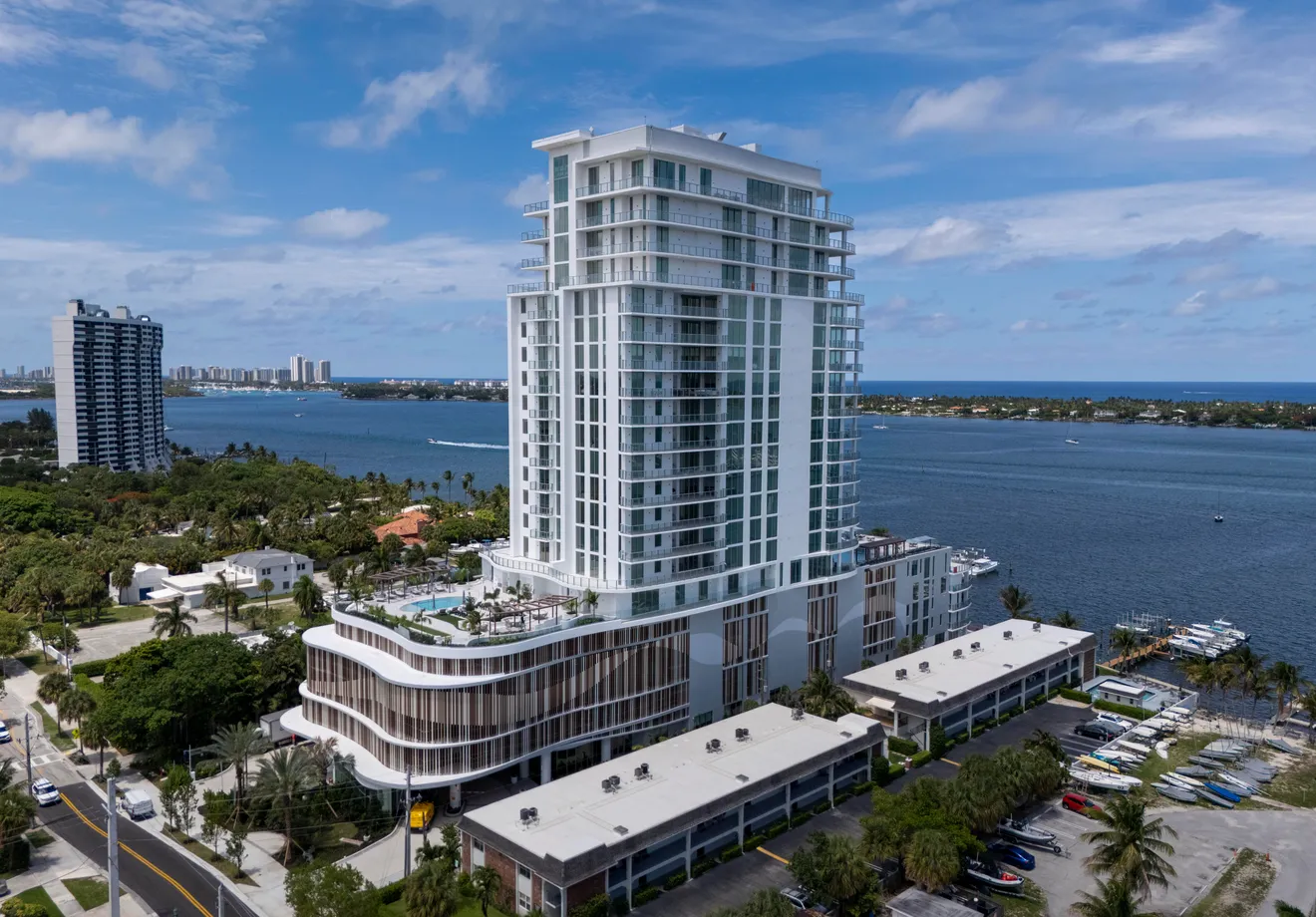 ALBA Palm Beach seen across the Intracoastal