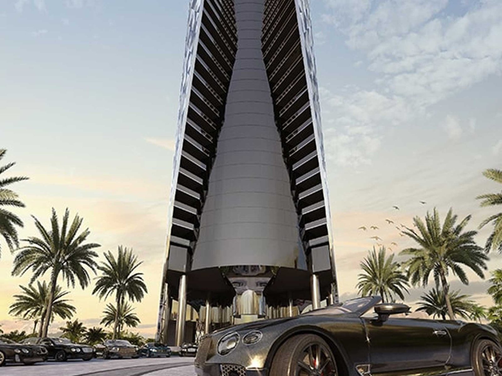 Bentley Residences Miami residence interior — developer rendering