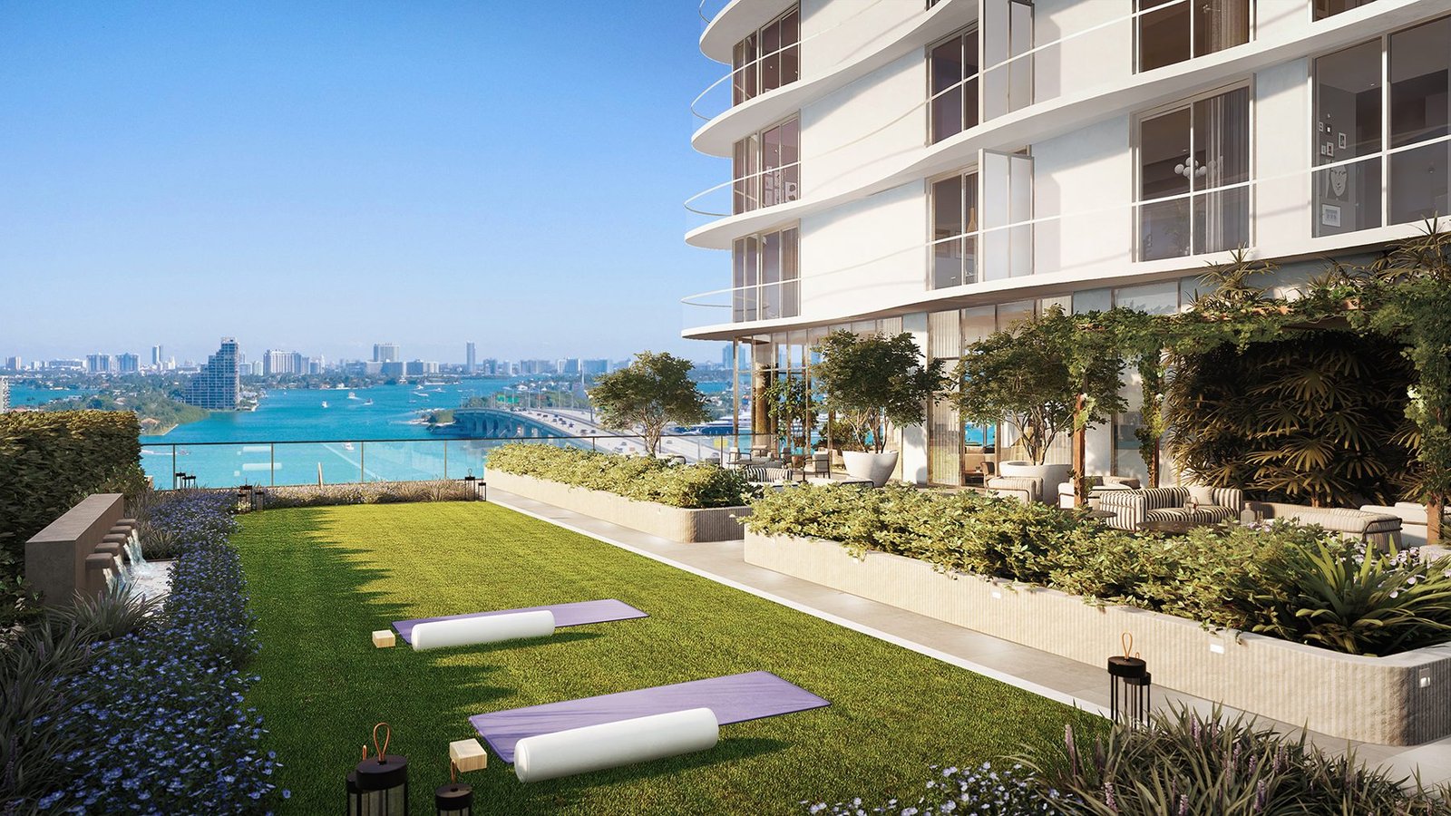 - Casa Bella Residences The pool deck at Casa Bella Residences — developer rendering