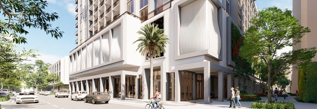 The entrance to Cassia Residences — developer rendering