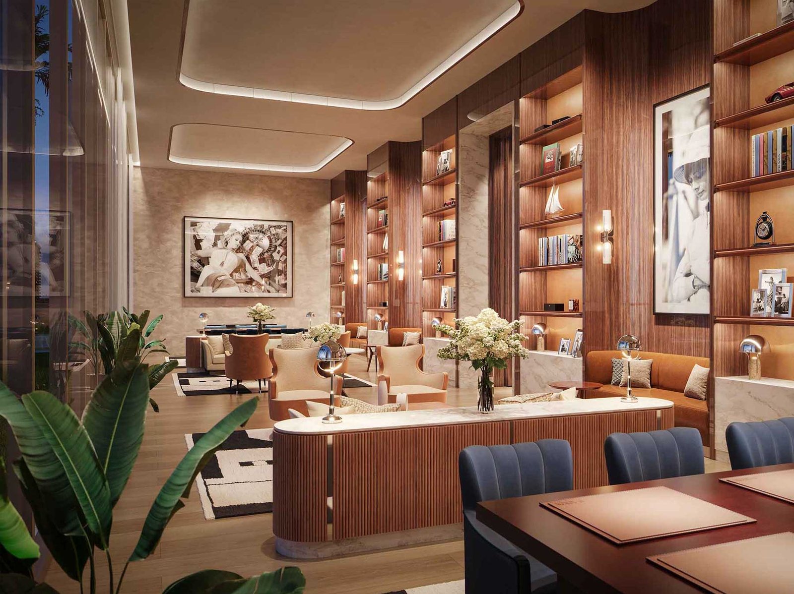 Cipriani Residences Miami tower in the Brickell skyline — developer rendering
