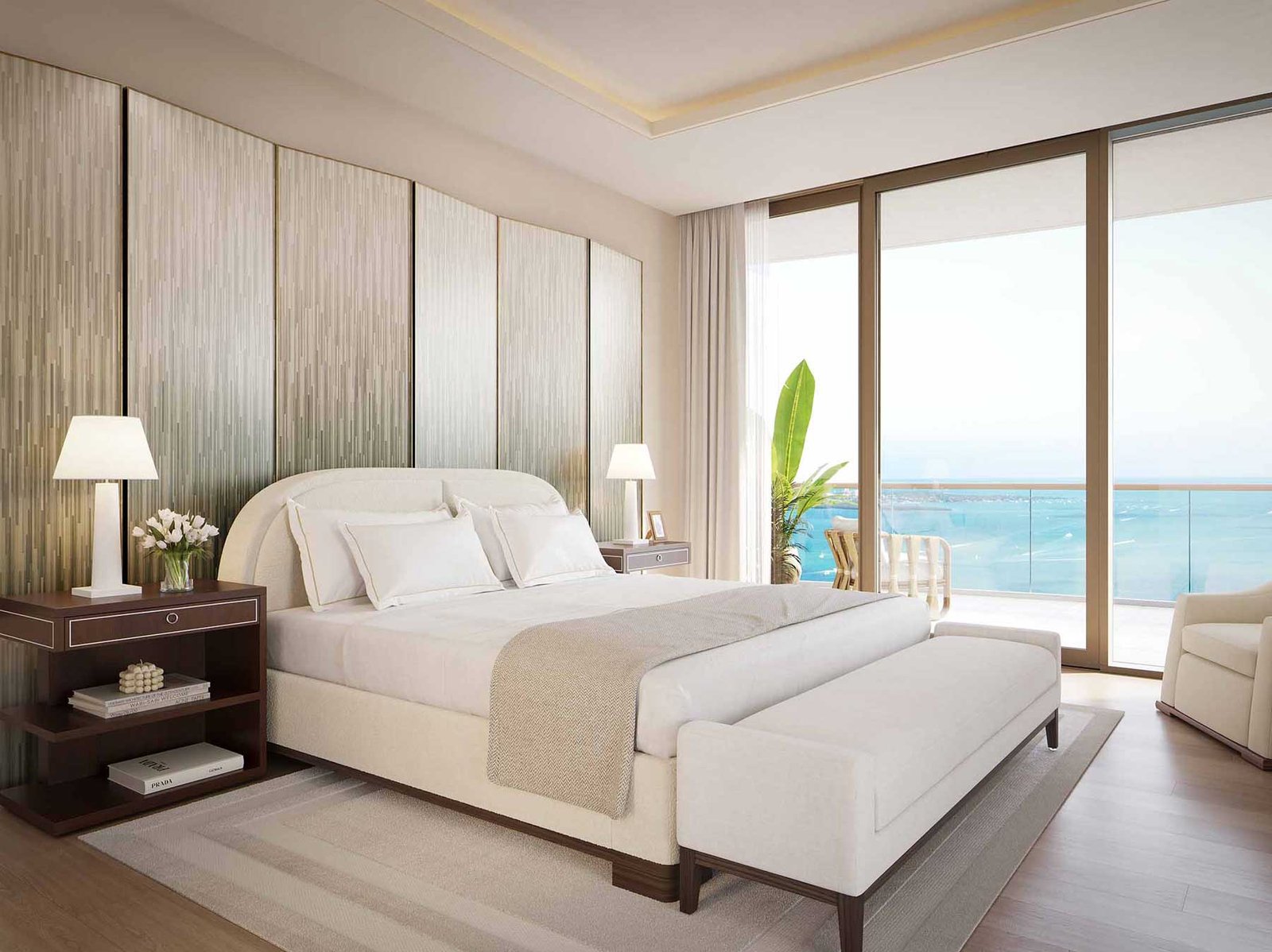 Cipriani Residences Miami residence interior by 1508 London — developer rendering