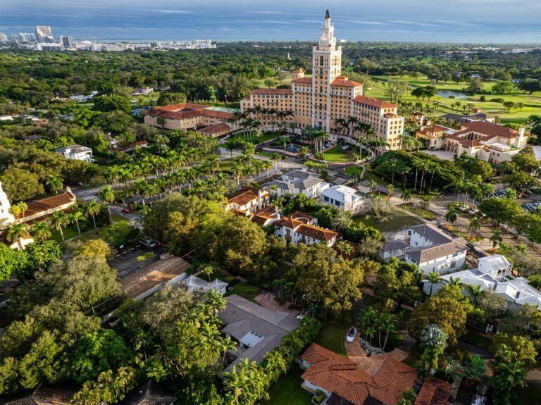 Aerial over Coral Gables