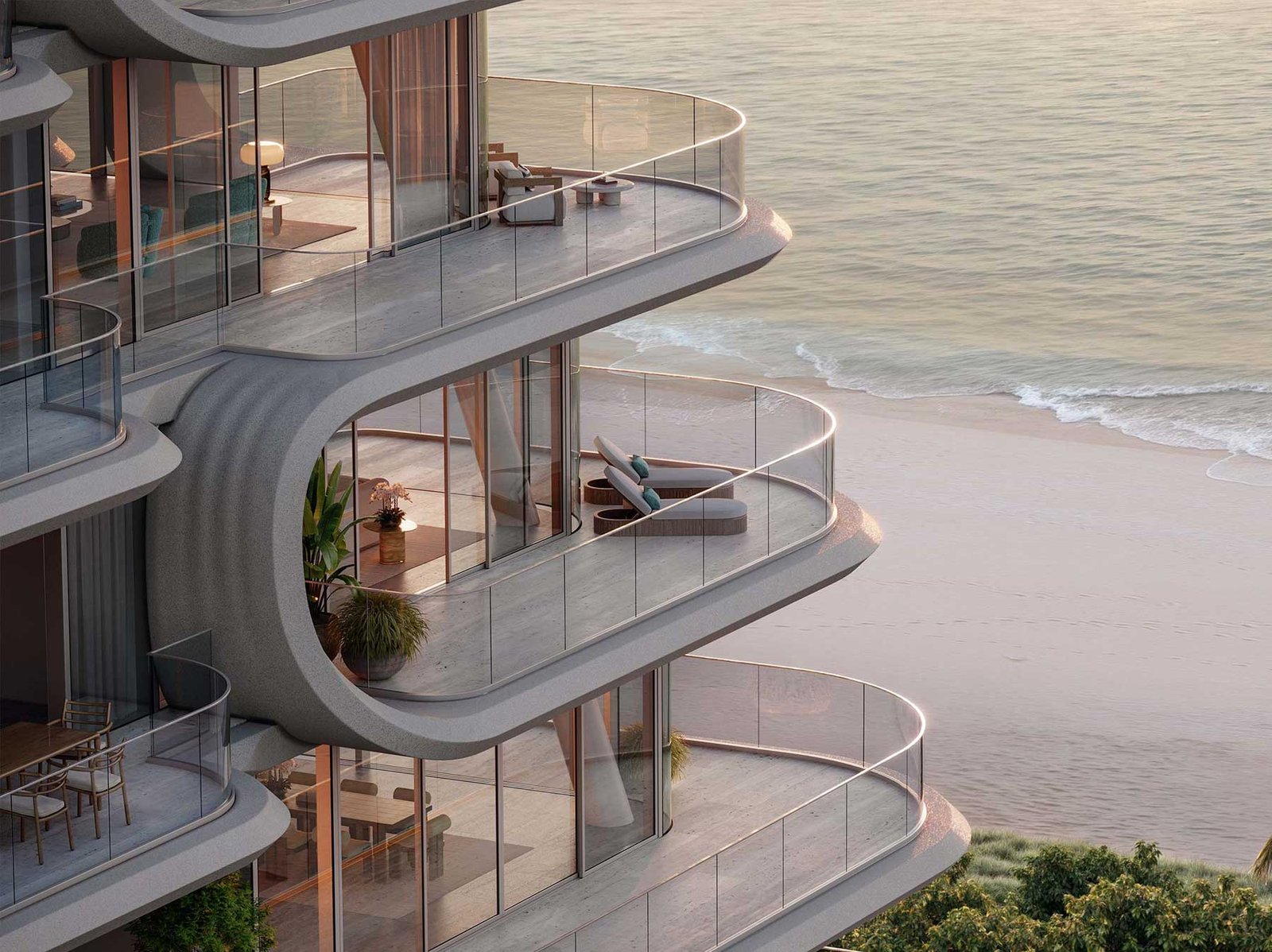 The Delmore, Surfside &mdash; developer rendering