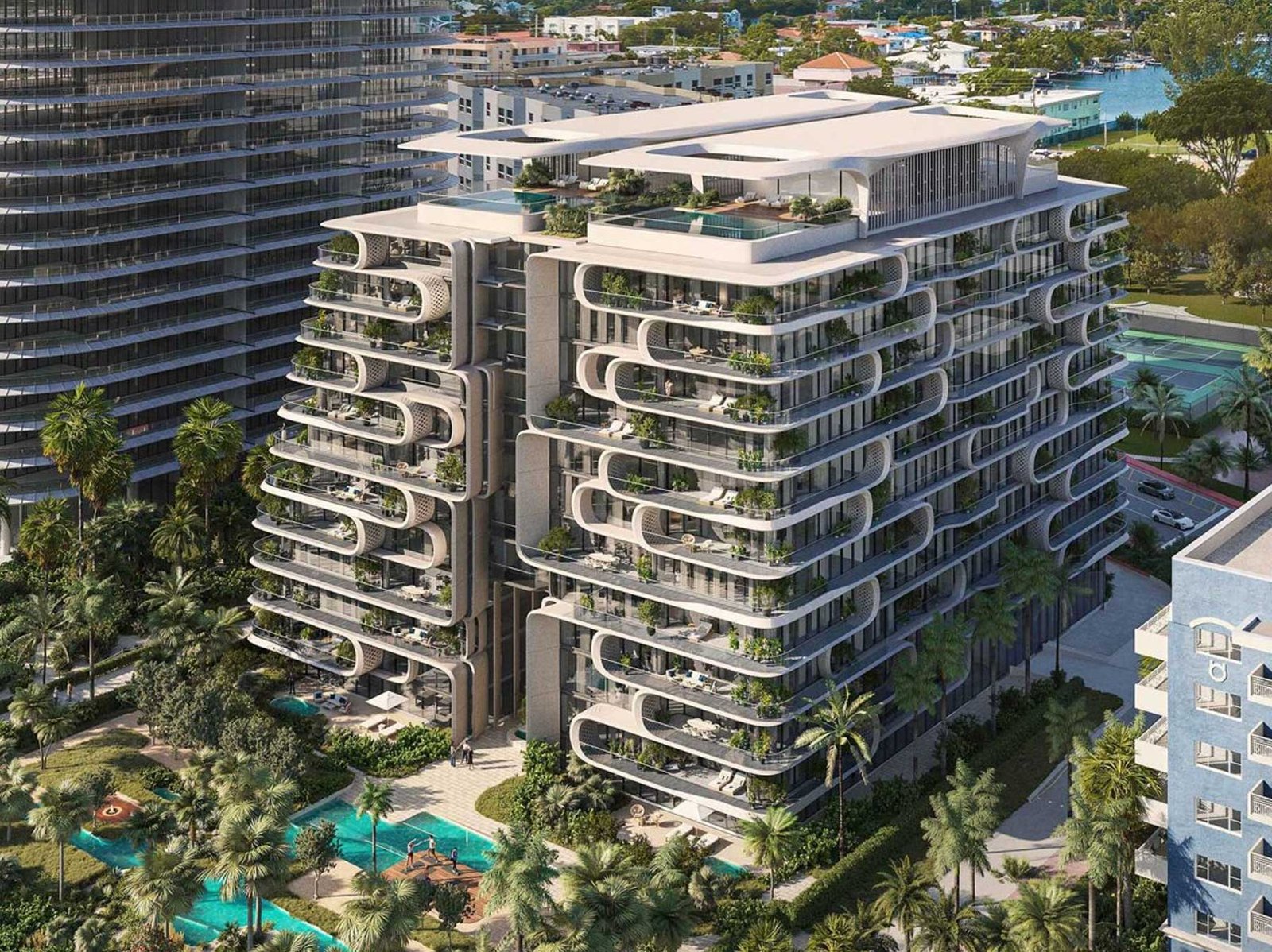 The Delmore, Surfside &mdash; developer rendering
