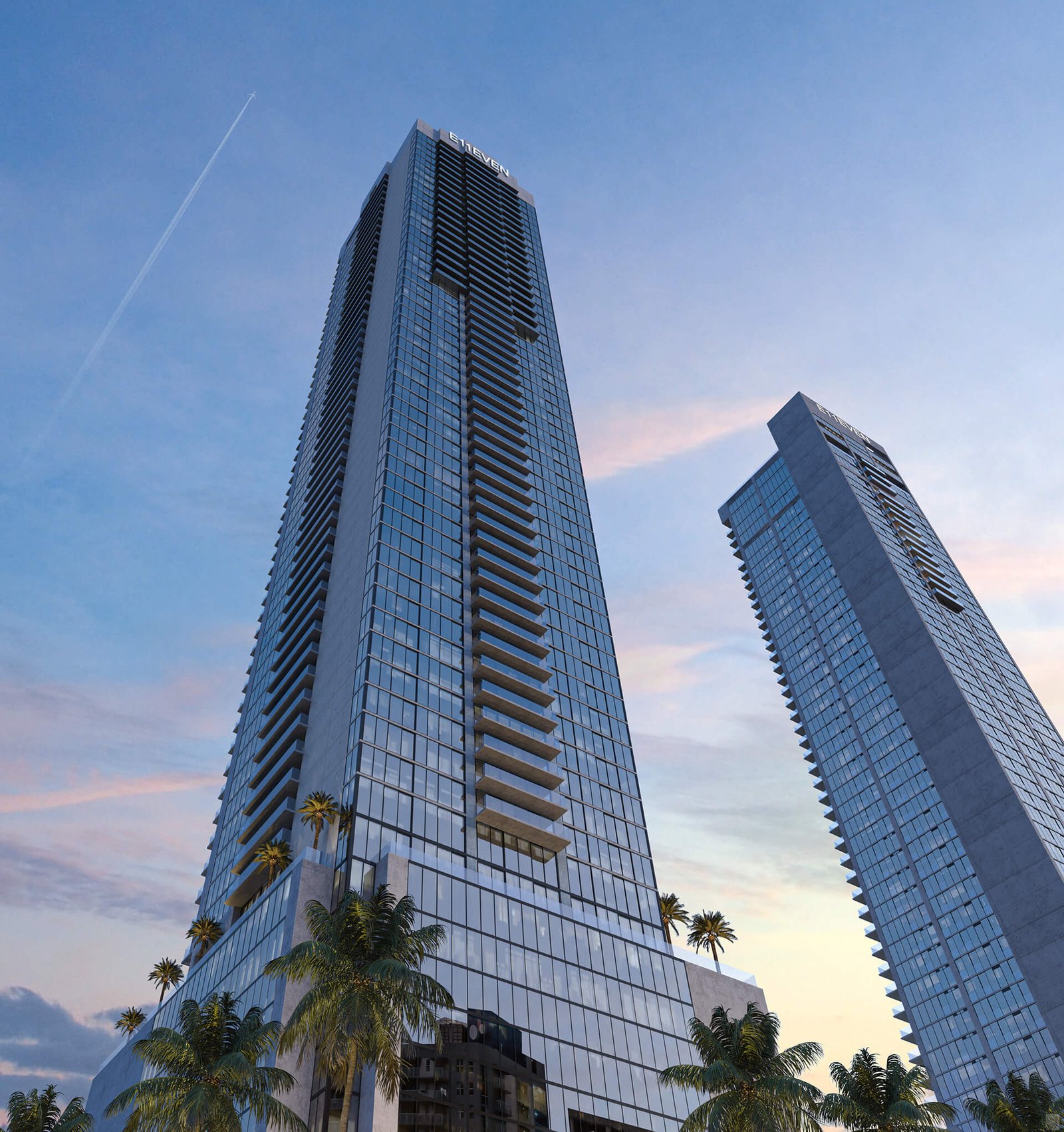 E11EVEN Residences in downtown Miami — developer rendering
