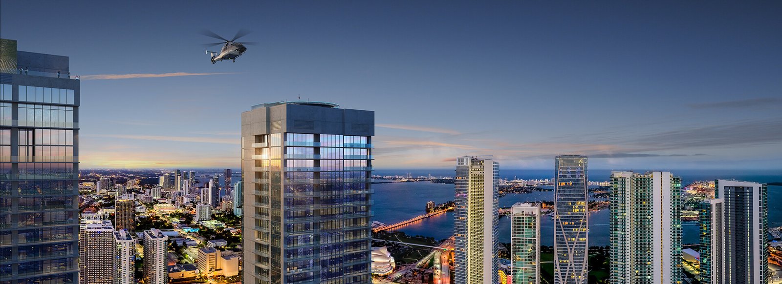 E11EVEN Residences in downtown Miami — developer rendering