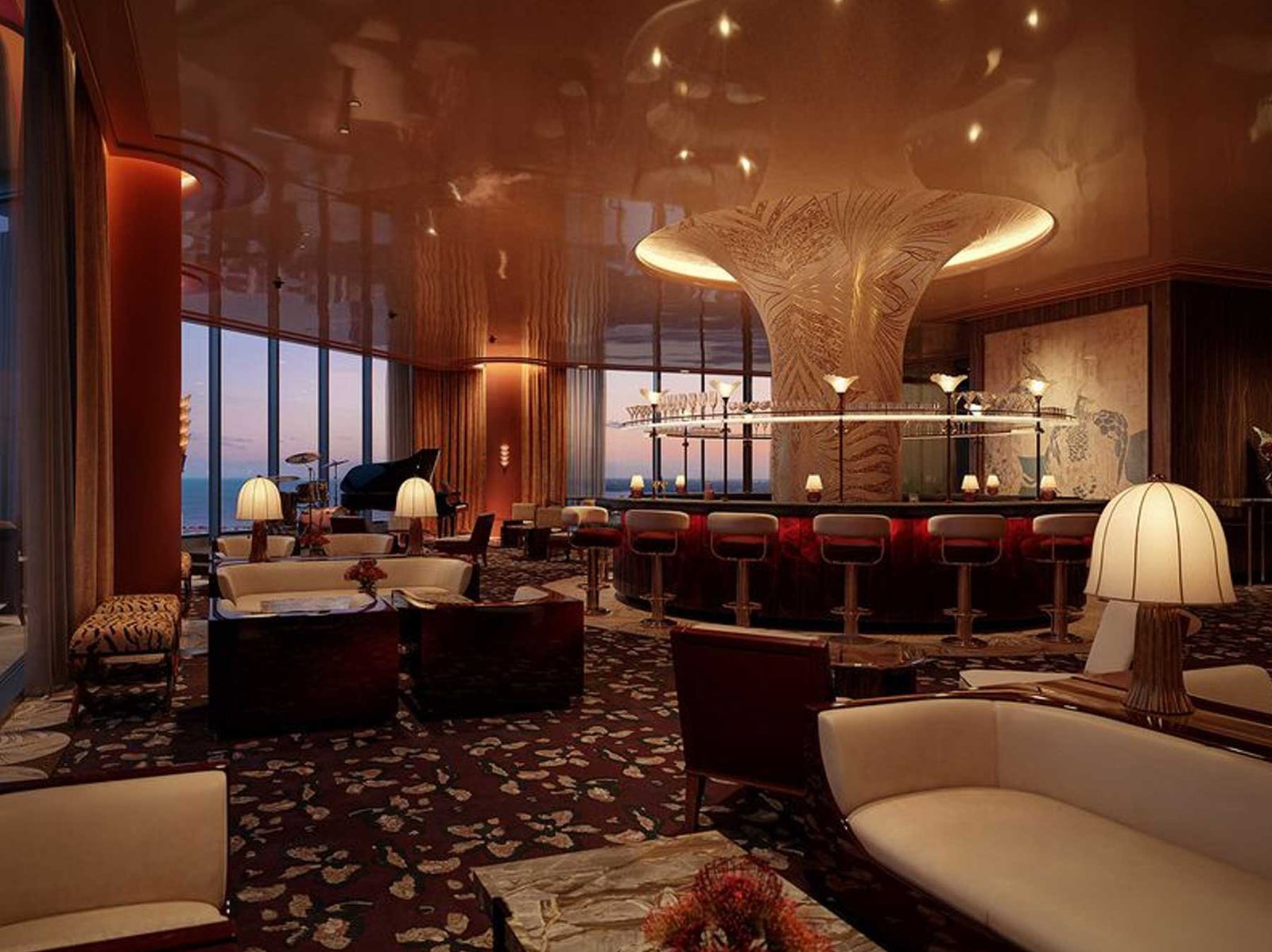 - Faena Residences Miami Faena Residences Miami private dining room — developer rendering