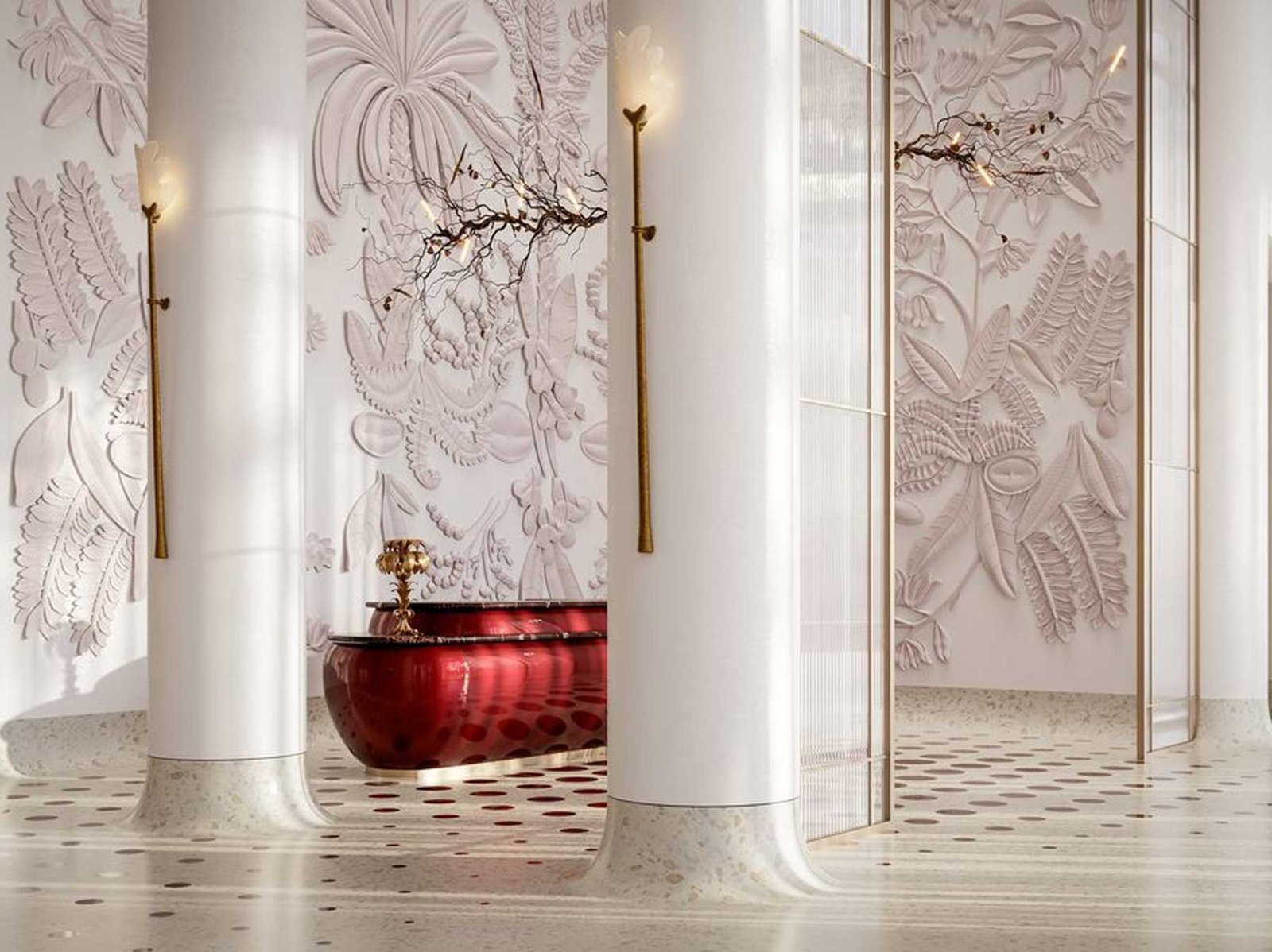 - Faena Residences Miami Faena Residences Miami twin towers in the downtown Miami skyline — developer rendering
