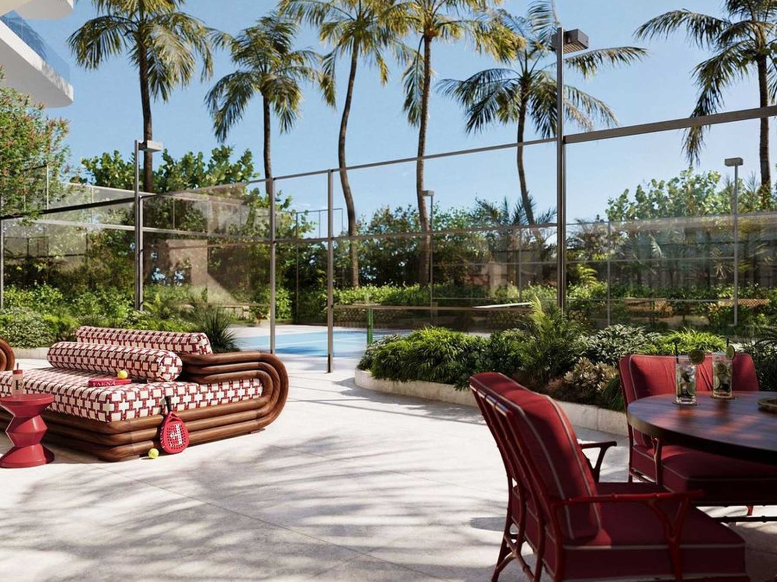 - Faena Residences Miami Faena Rose members lounge at Faena Residences Miami — developer rendering