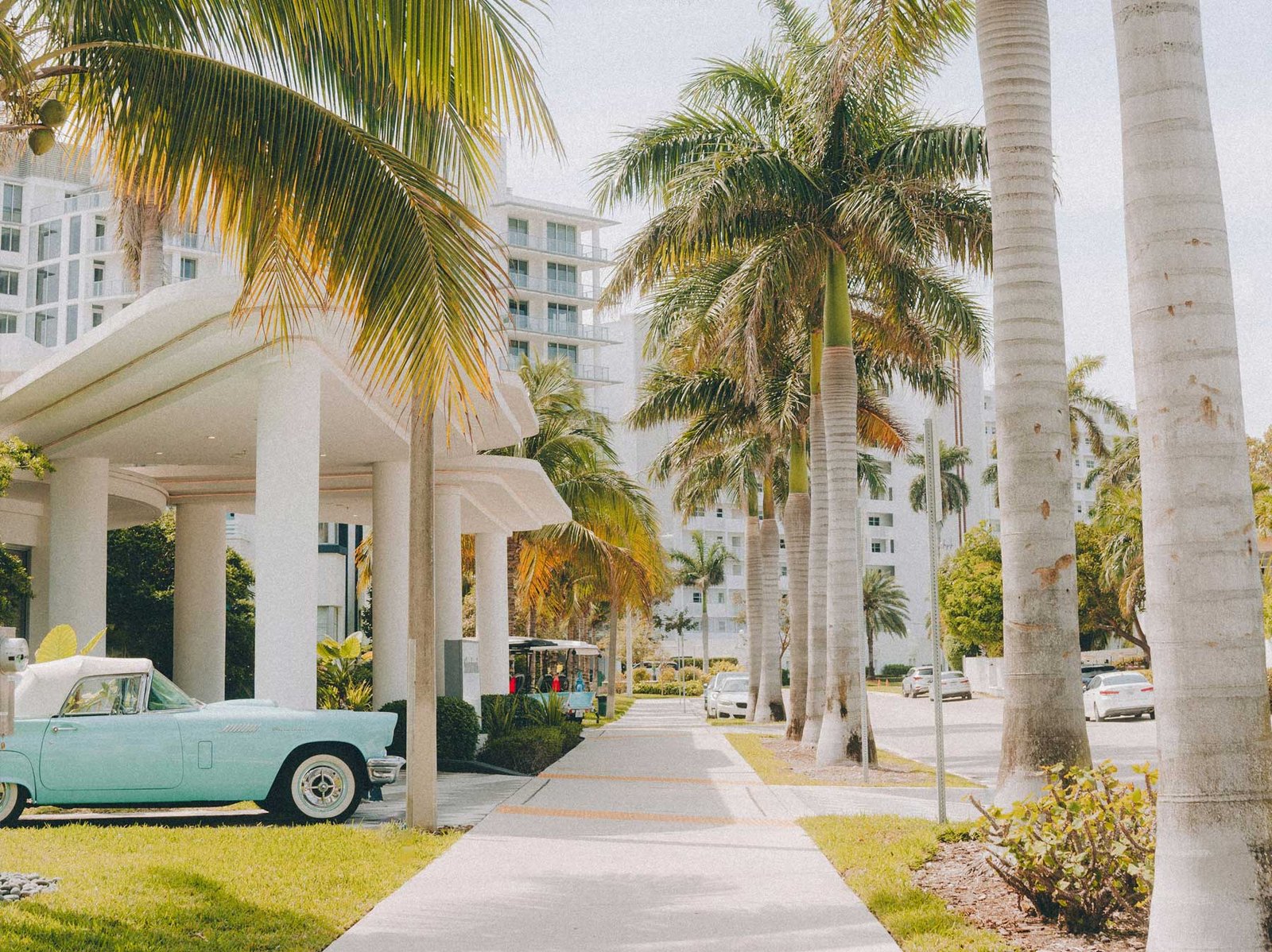 Las Olas Boulevard and downtown Fort Lauderdale skyline