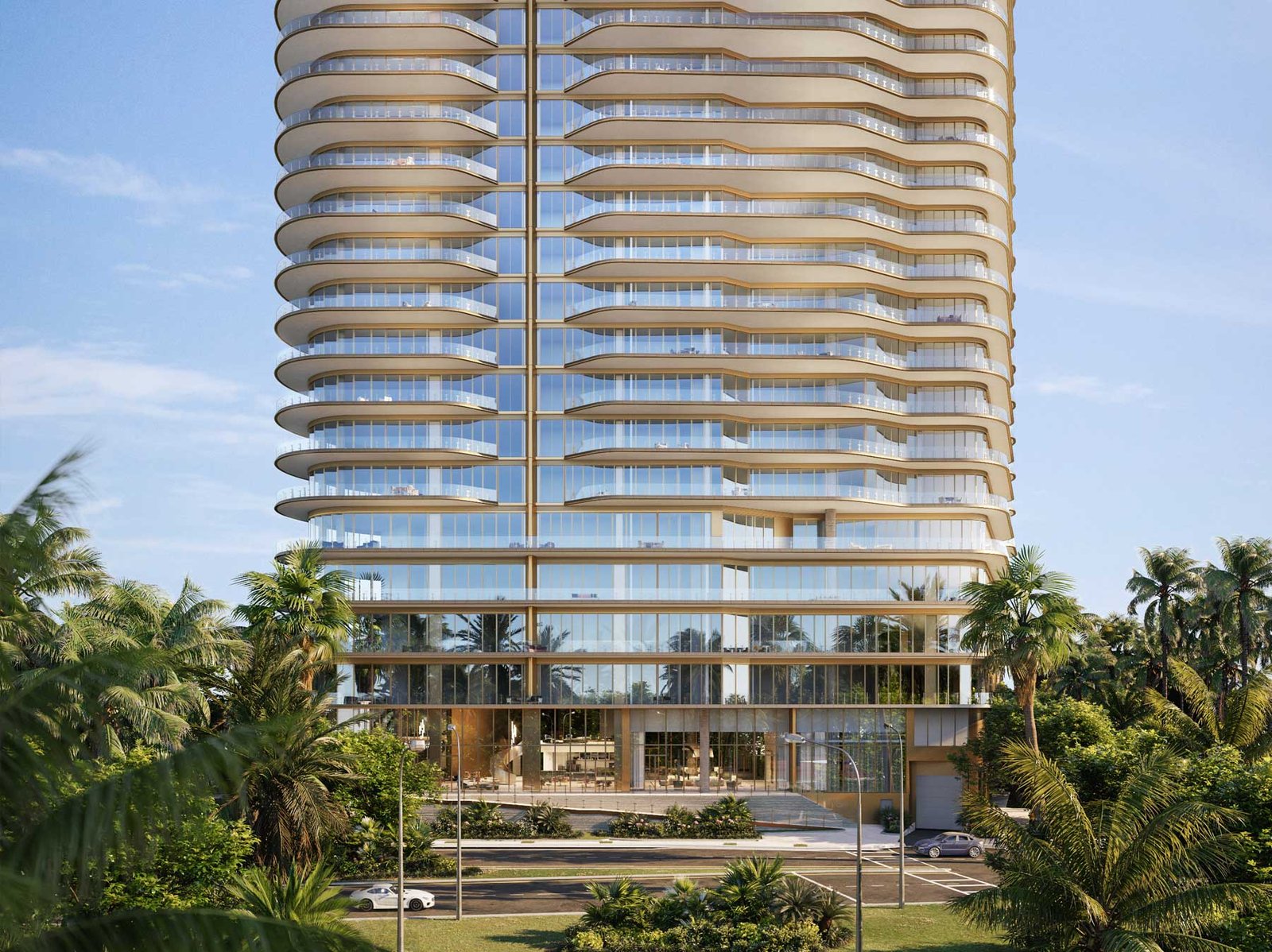 Four Seasons Private Residences Coconut Grove event room and private dining — developer rendering