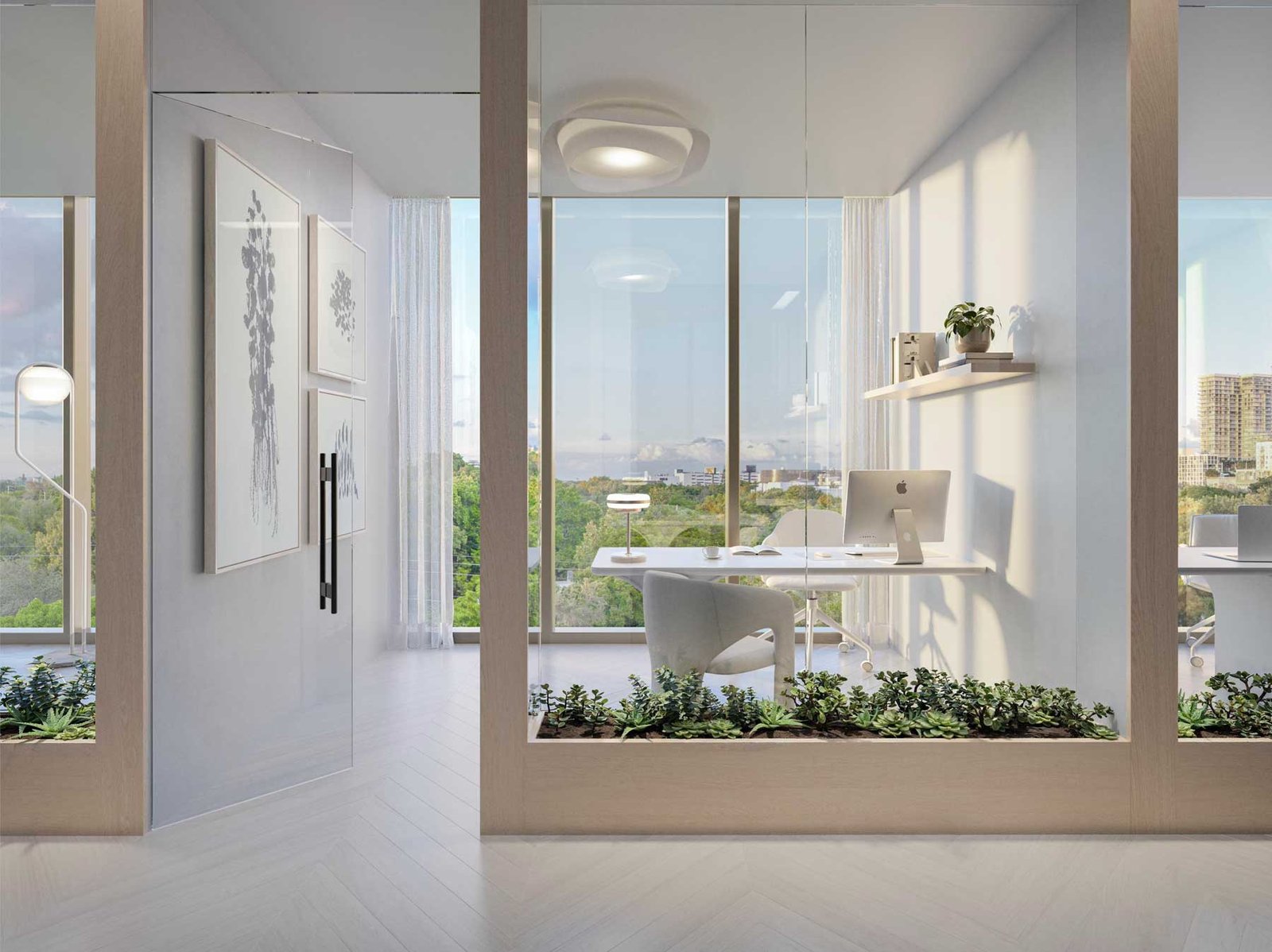 Frida Kahlo Wynwood Residences, 119 NW 29th Street — developer rendering of the two-building project by Carlos Ott