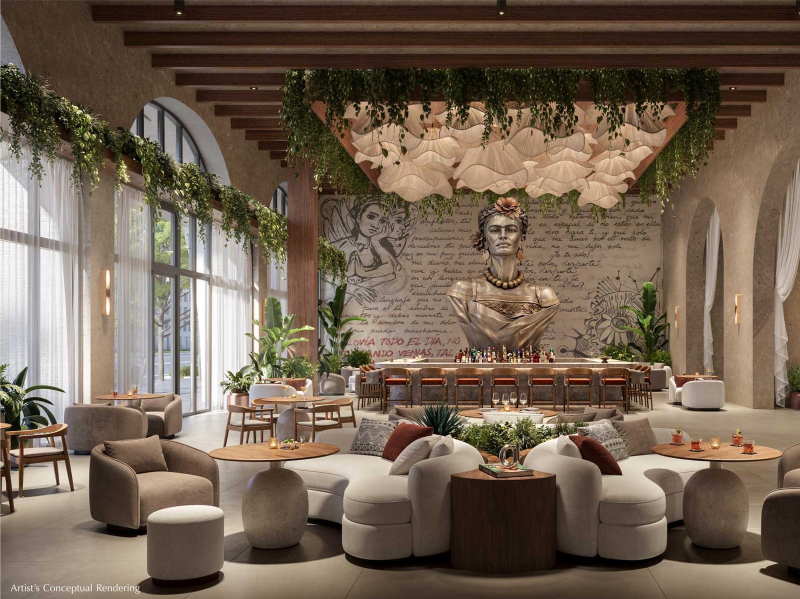 Frida Kahlo Wynwood Residences deeded office suite — developer rendering