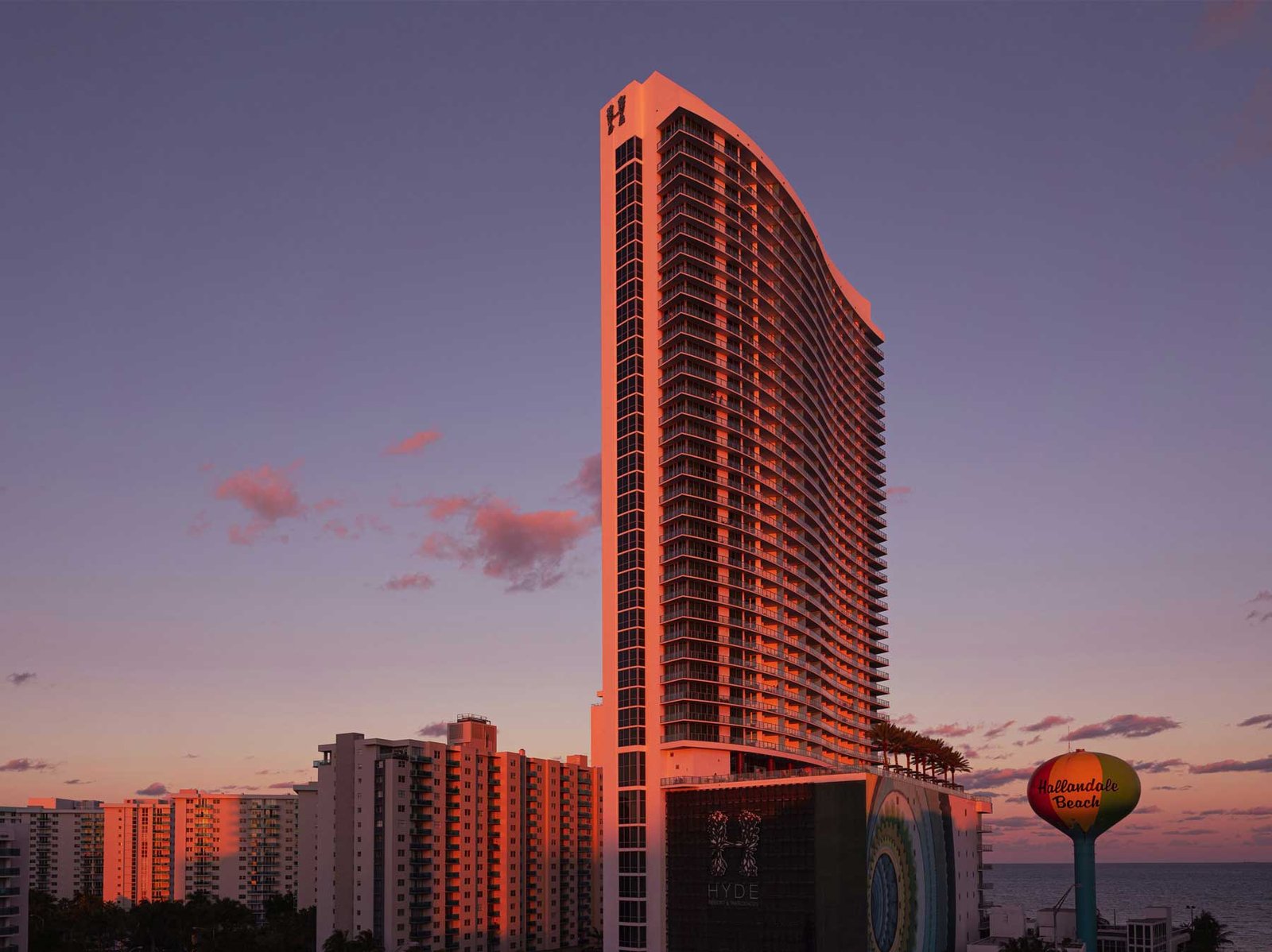 Hallandale Beach oceanfront and the Broward shoreline