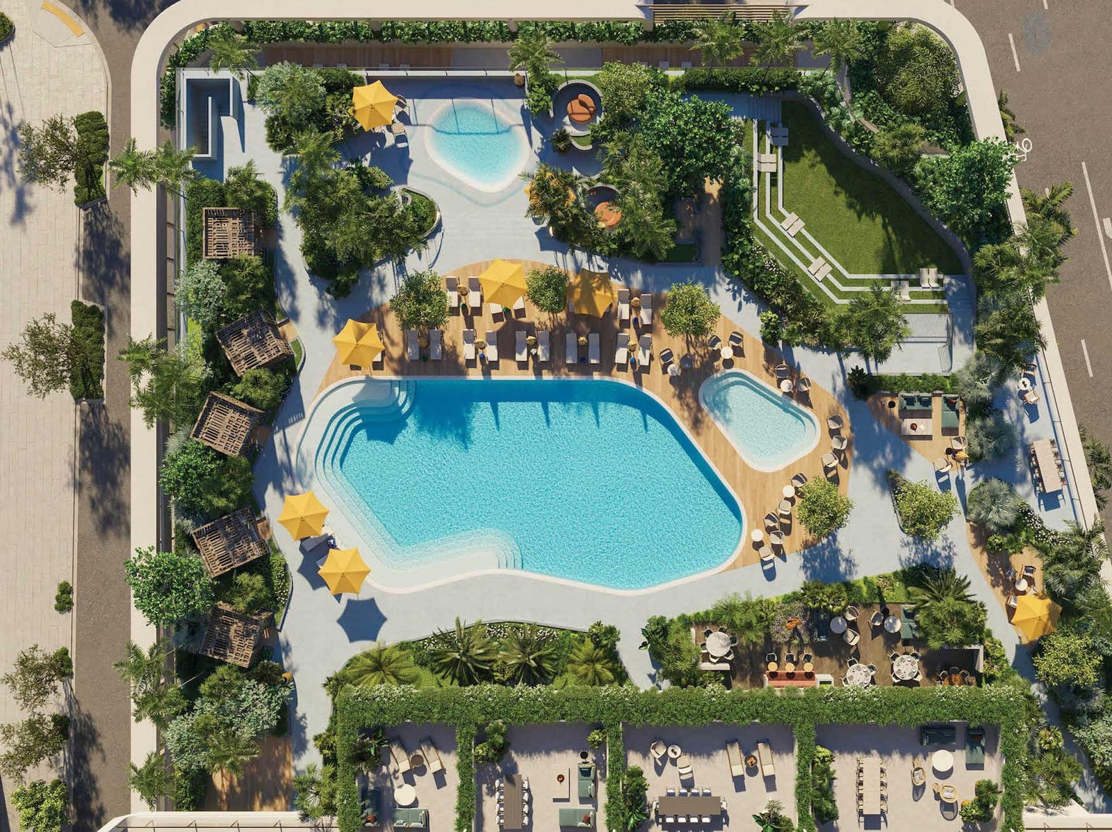 - Jean-Georges Miami Tropic Residences Jean-Georges Miami Tropic Residences, 3501 NE 1st Avenue, Miami — developer rendering
