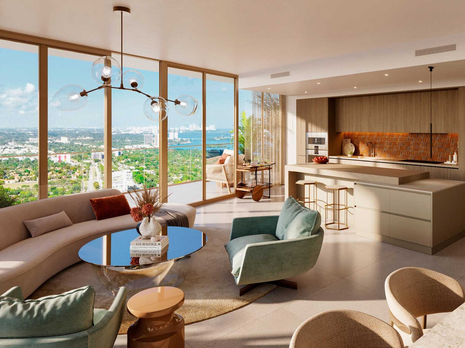 - Jean-Georges Miami Tropic Residences Jean-Georges Miami Tropic Residences, 3501 NE 1st Avenue, Miami — developer rendering