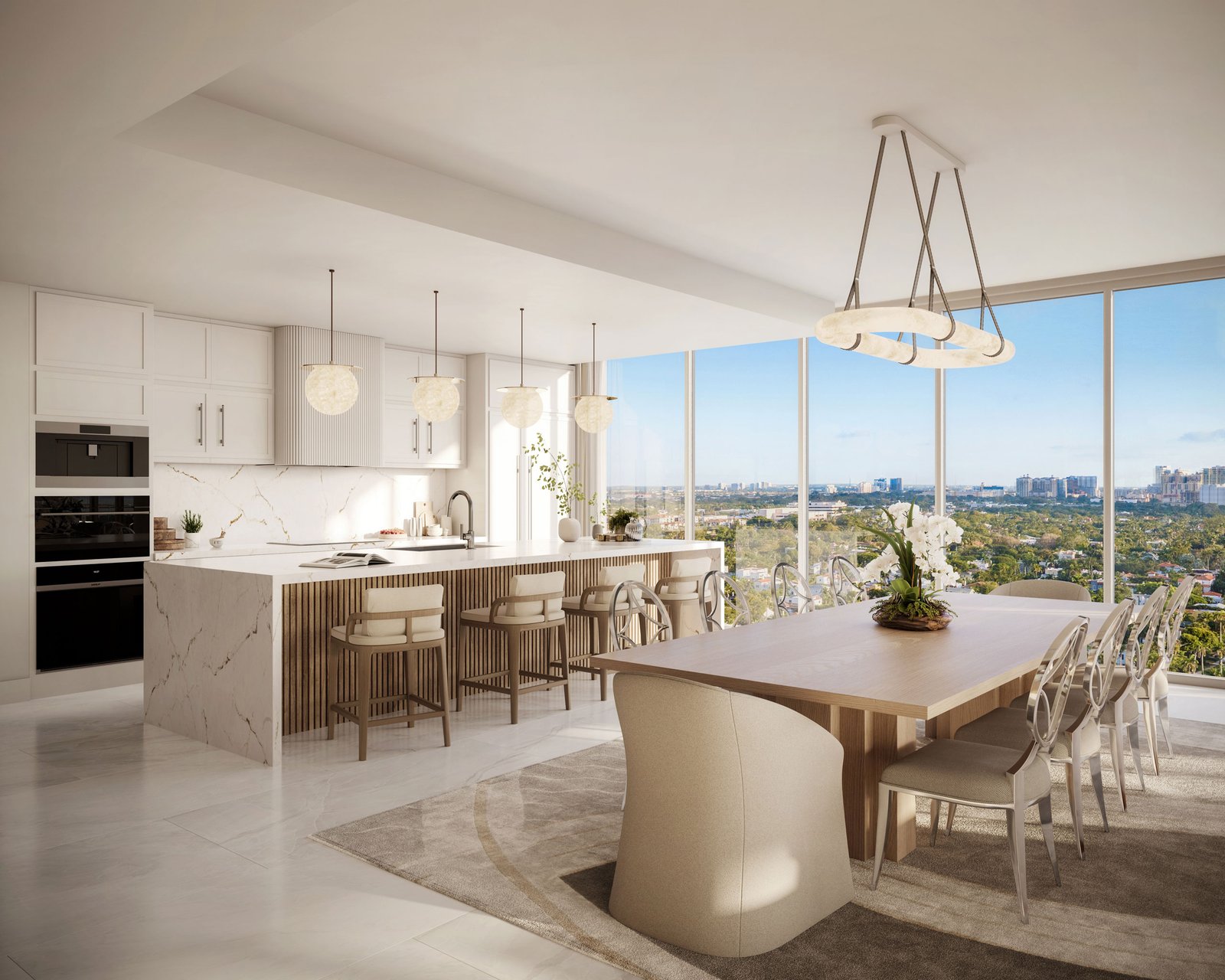 - Maison d'Or West Palm Beach A residence interior at Maison d'Or — developer rendering