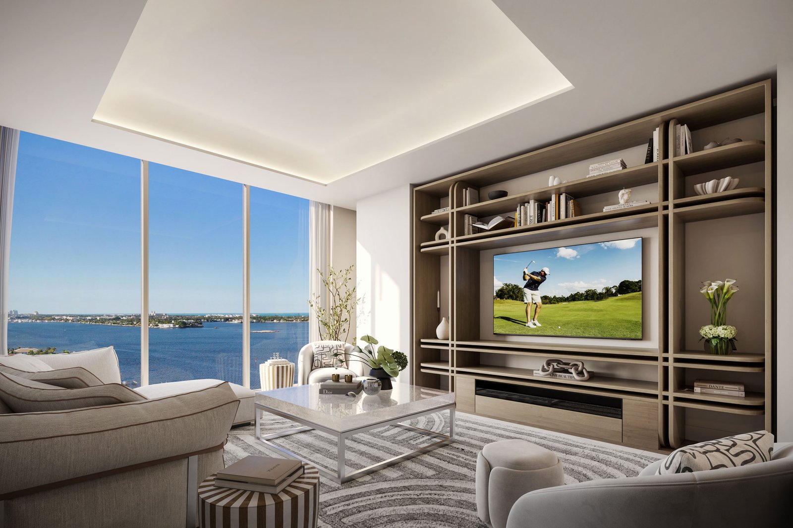 - Maison d'Or West Palm Beach A residence interior at Maison d'Or — developer rendering