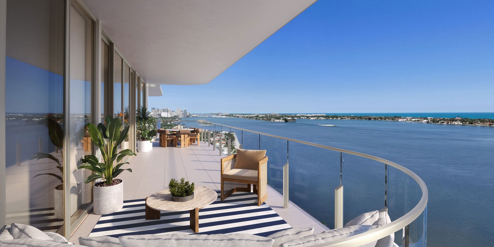- Maison d'Or West Palm Beach A residence interior at Maison d'Or — developer rendering