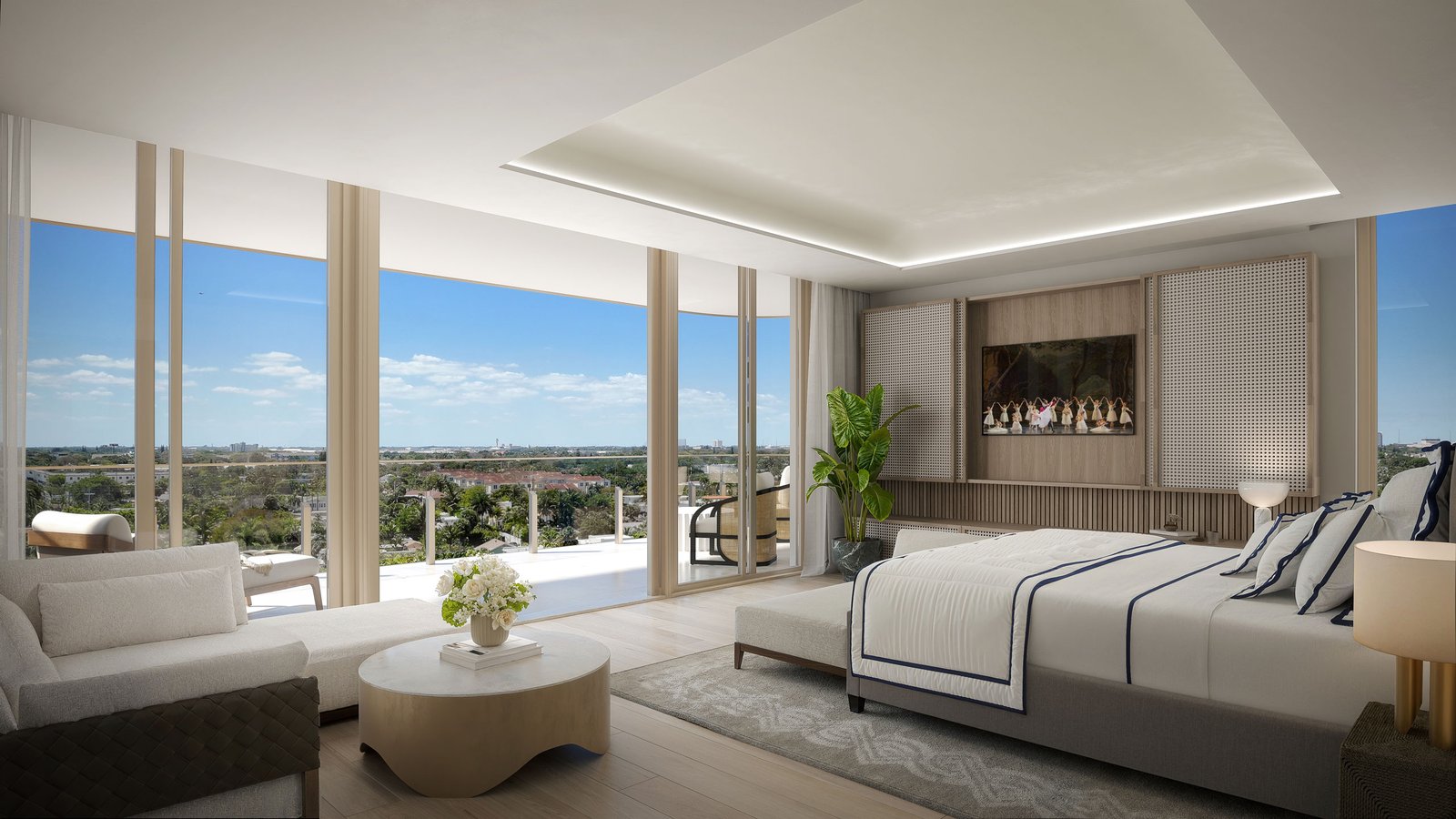 - Maison d'Or West Palm Beach A residence interior at Maison d'Or — developer rendering