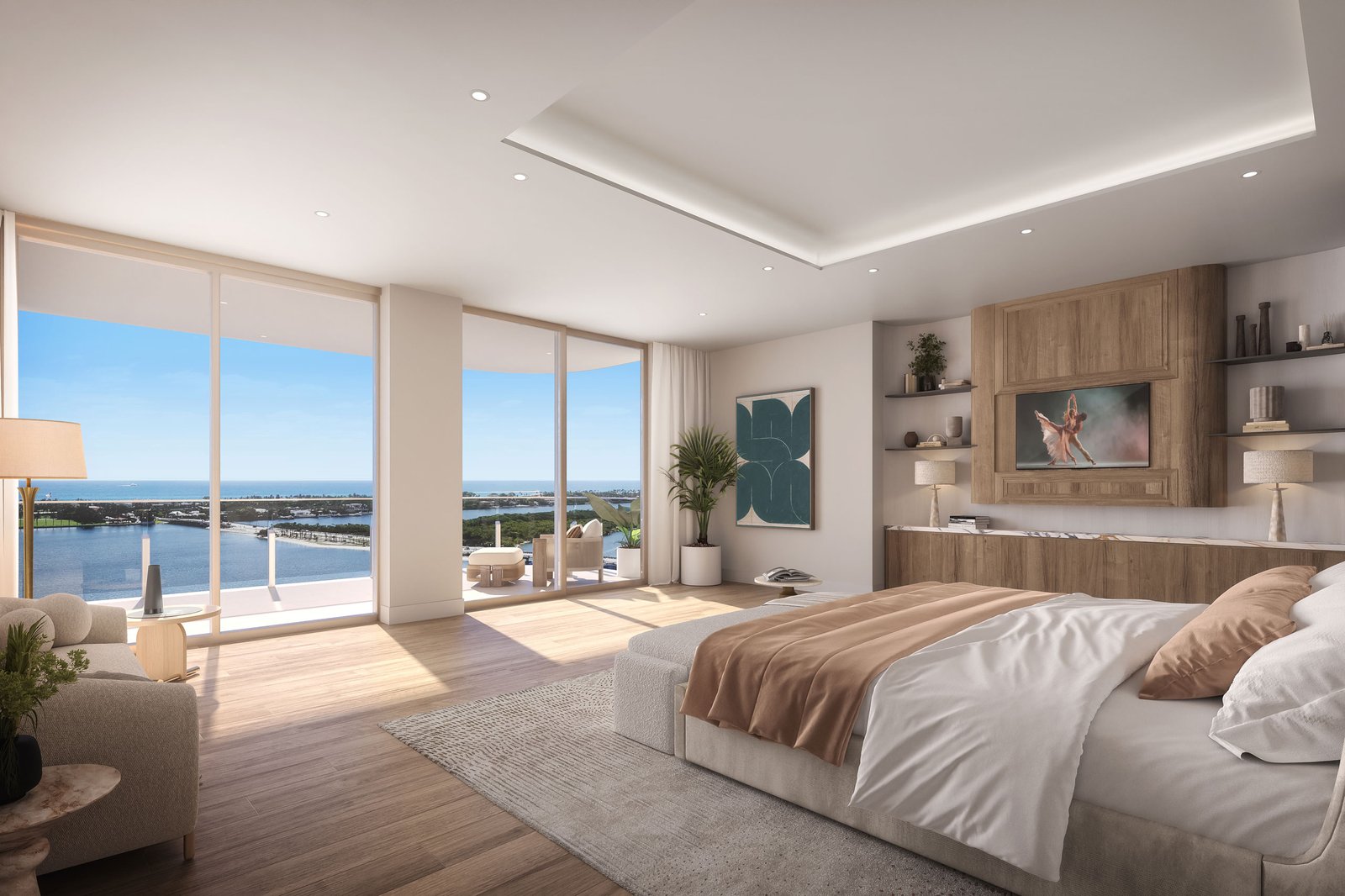 - Maison d'Or West Palm Beach A residence interior at Maison d'Or — developer rendering