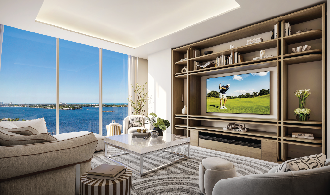 - Maison d'Or West Palm Beach A residence interior at Maison d'Or — developer rendering