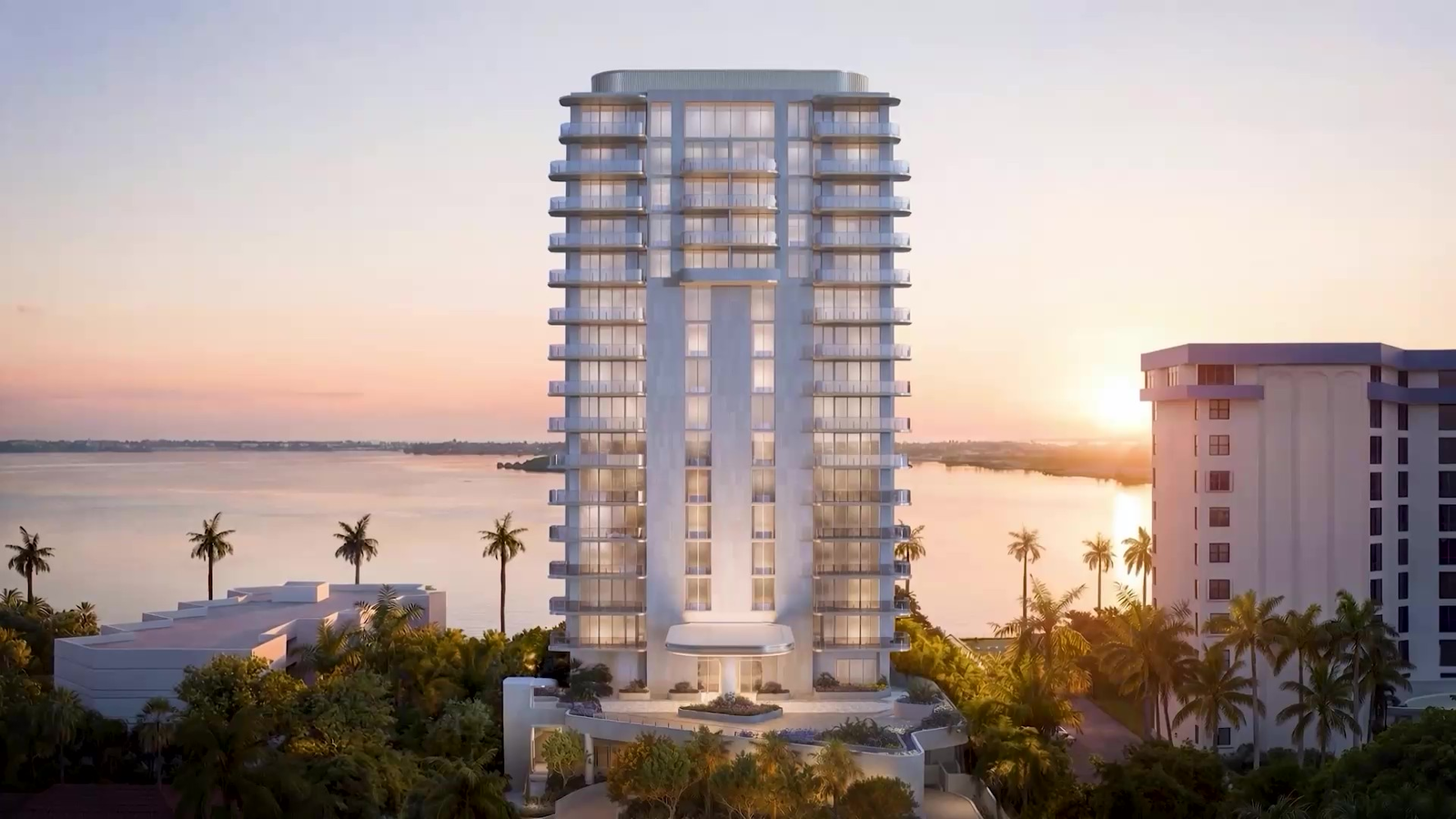 - Maison d'Or West Palm Beach Maison d'Or on South Flagler Drive, West Palm Beach — developer rendering