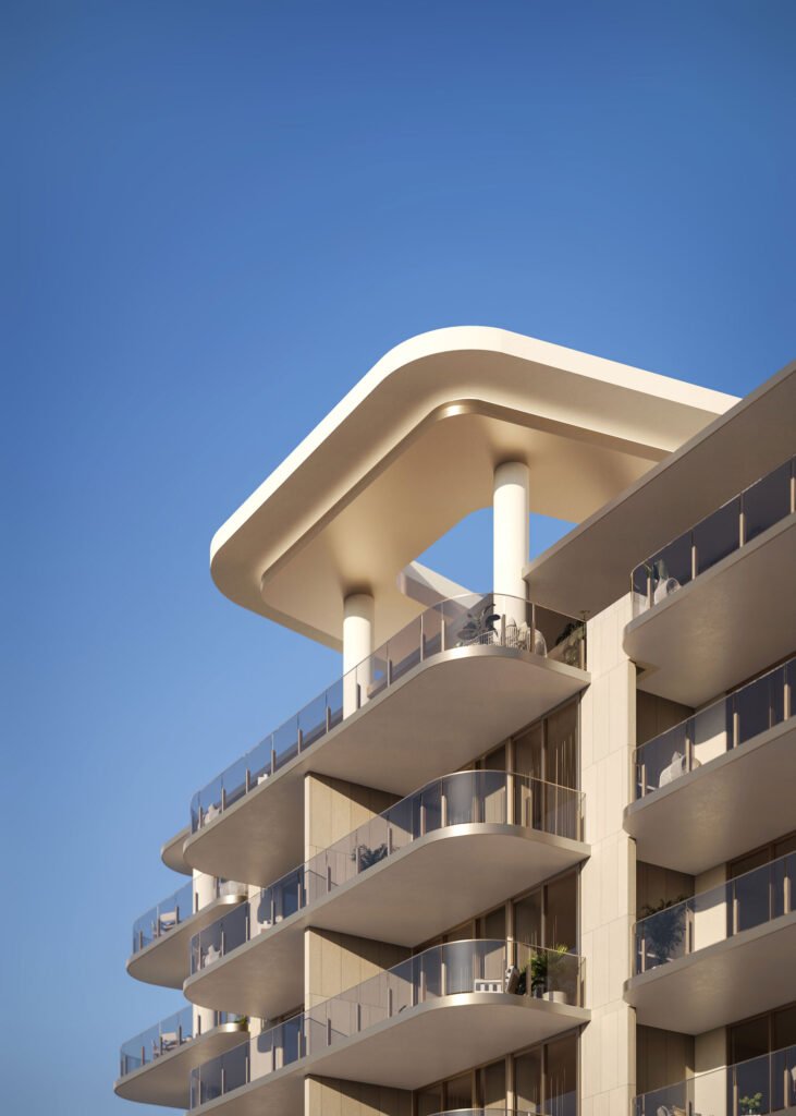 - Maison d'Or West Palm Beach The facade of Maison d'Or — developer rendering