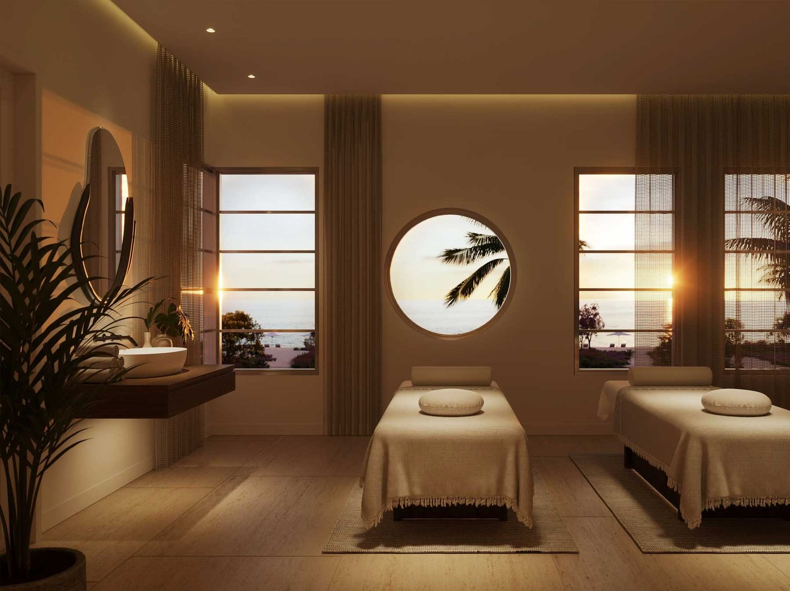 Ocean Terrace Residences, Miami Beach — oceanfront elevation