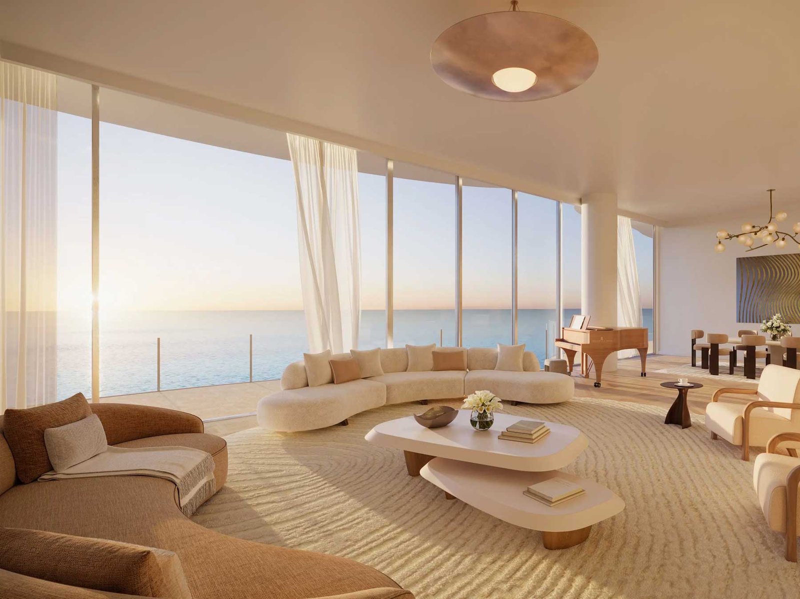 Ocean Terrace Residences, Miami Beach — entry and porte cochère