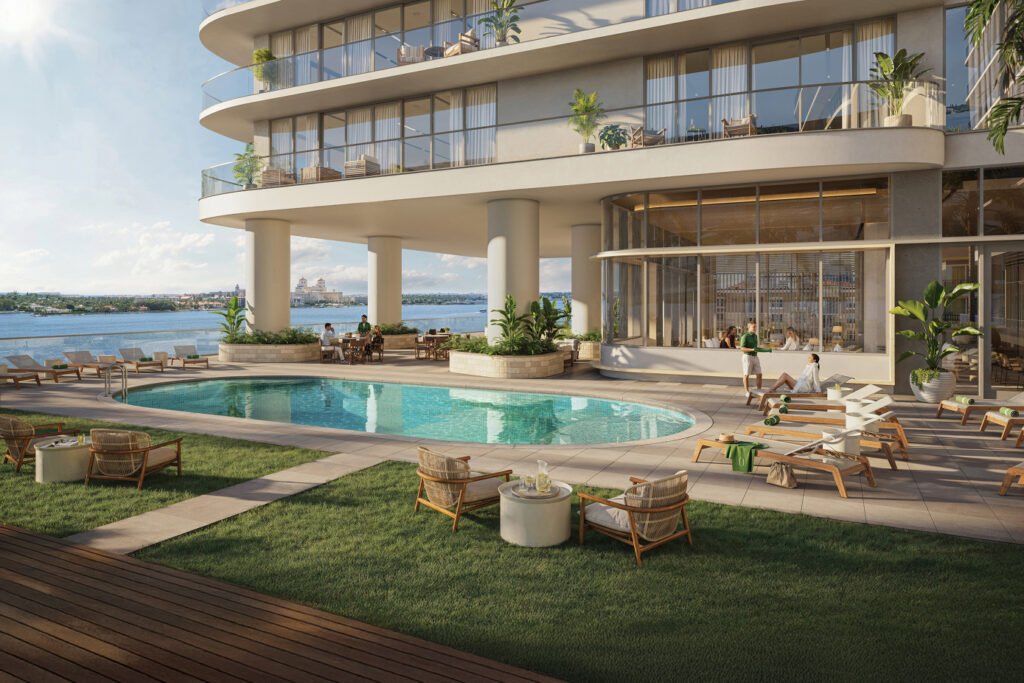 Olara Residences on the West Palm Beach waterfront — developer rendering