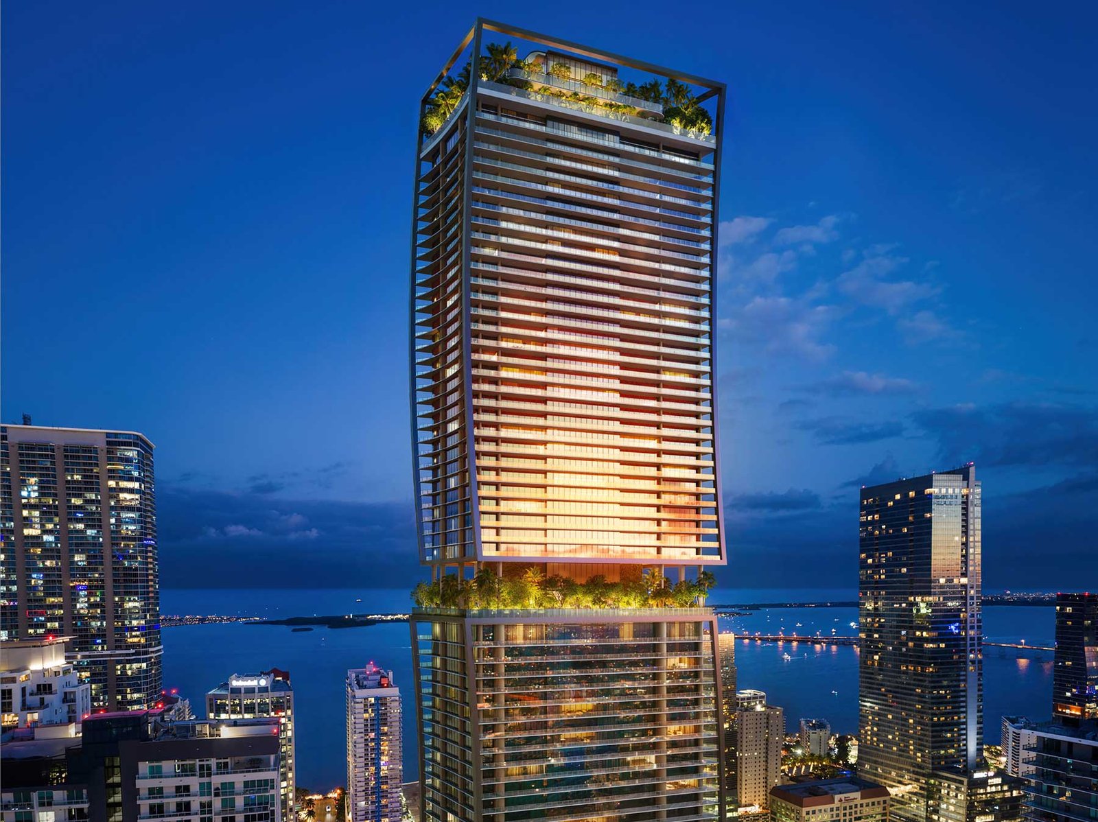 ORA by Casa Tua tower on Brickell Avenue — developer rendering