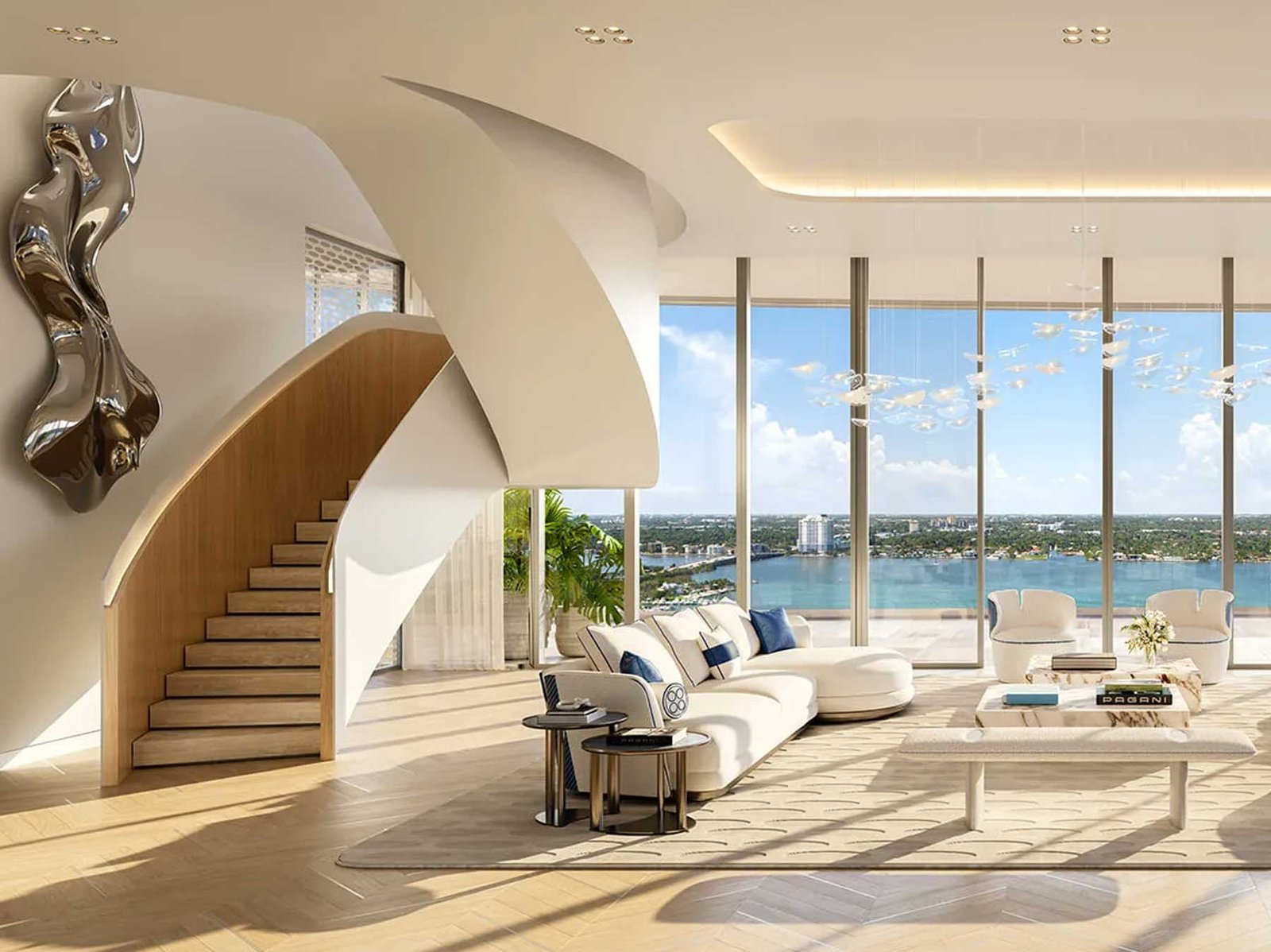 - Pagani Residences Pagani Residences private marina and boardwalk — developer rendering