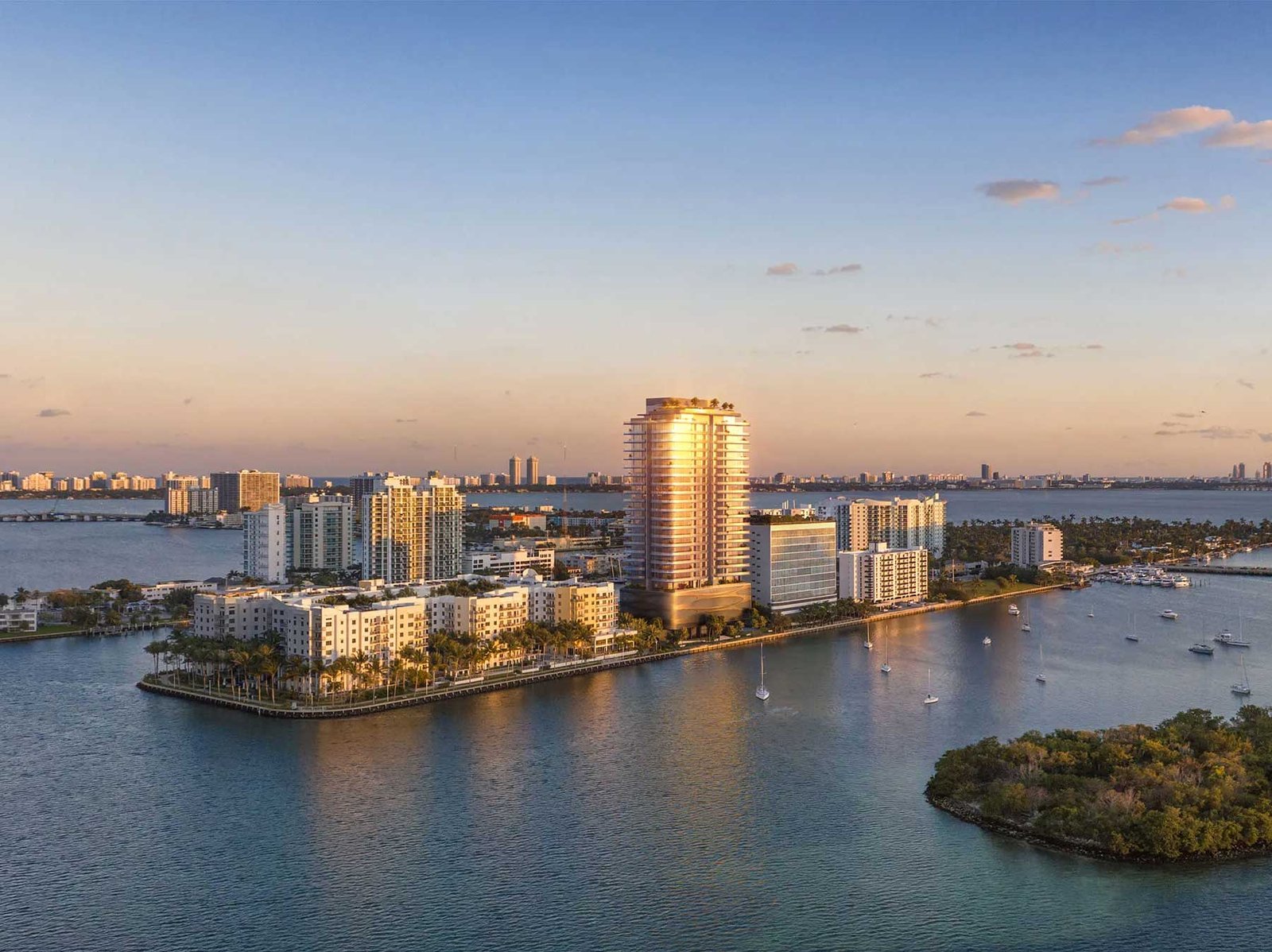 - Pagani Residences Pagani Residences waterfront elevation and marina — developer rendering