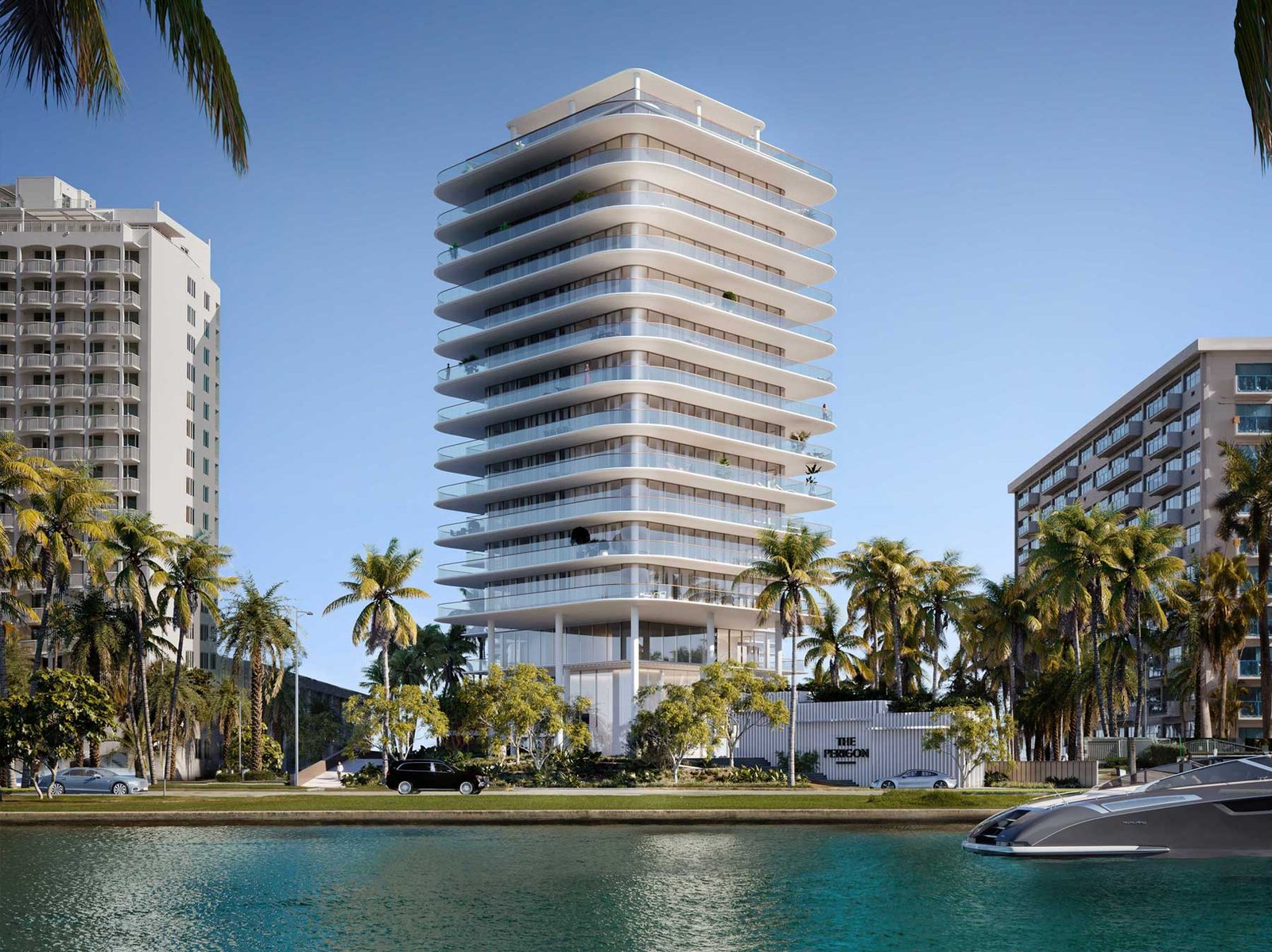 - The Perigon Miami Beach The Perigon Miami Beach, 5333 Collins Avenue — developer rendering