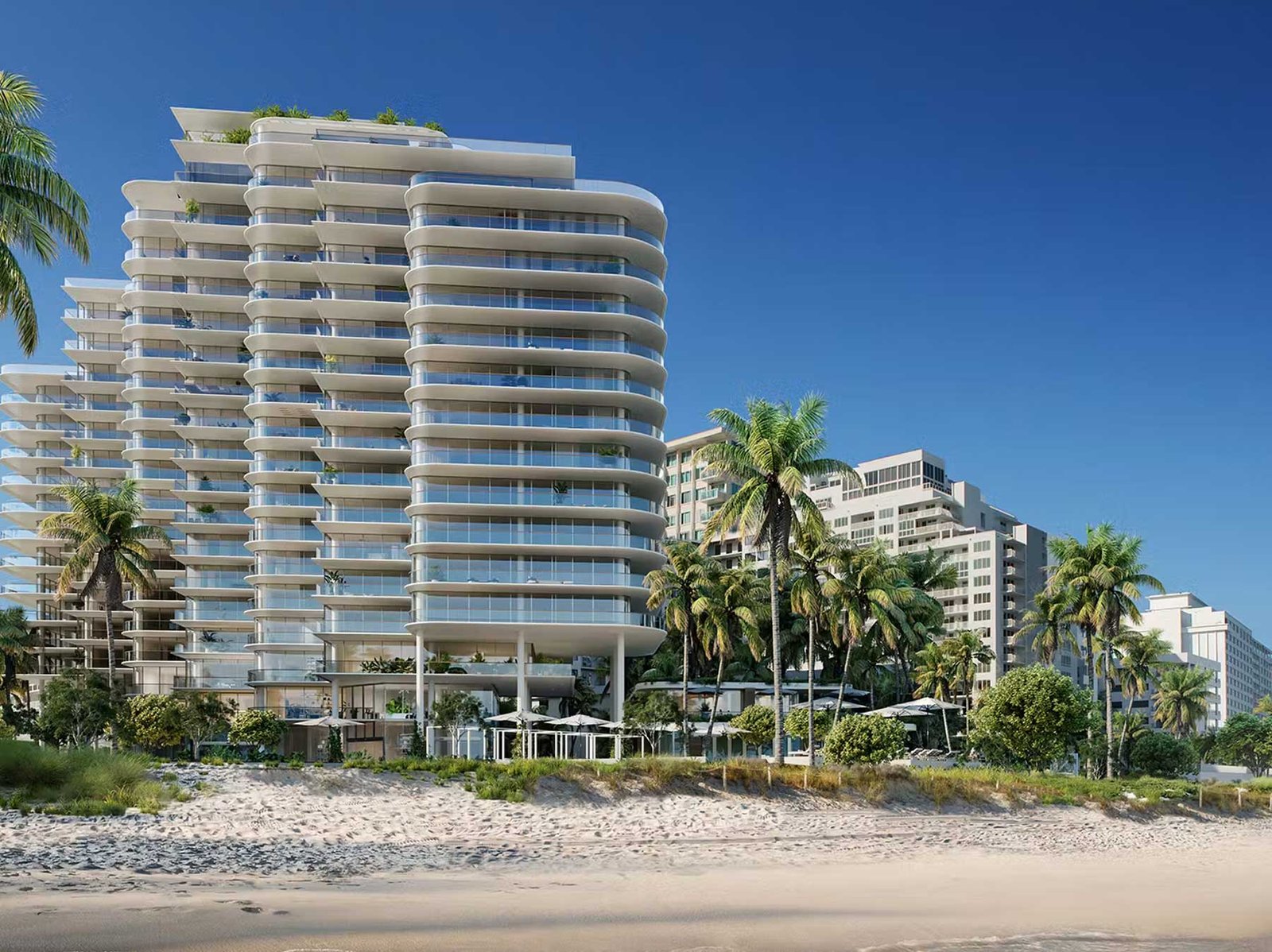 - The Perigon Miami Beach The Perigon Miami Beach, 5333 Collins Avenue — developer rendering