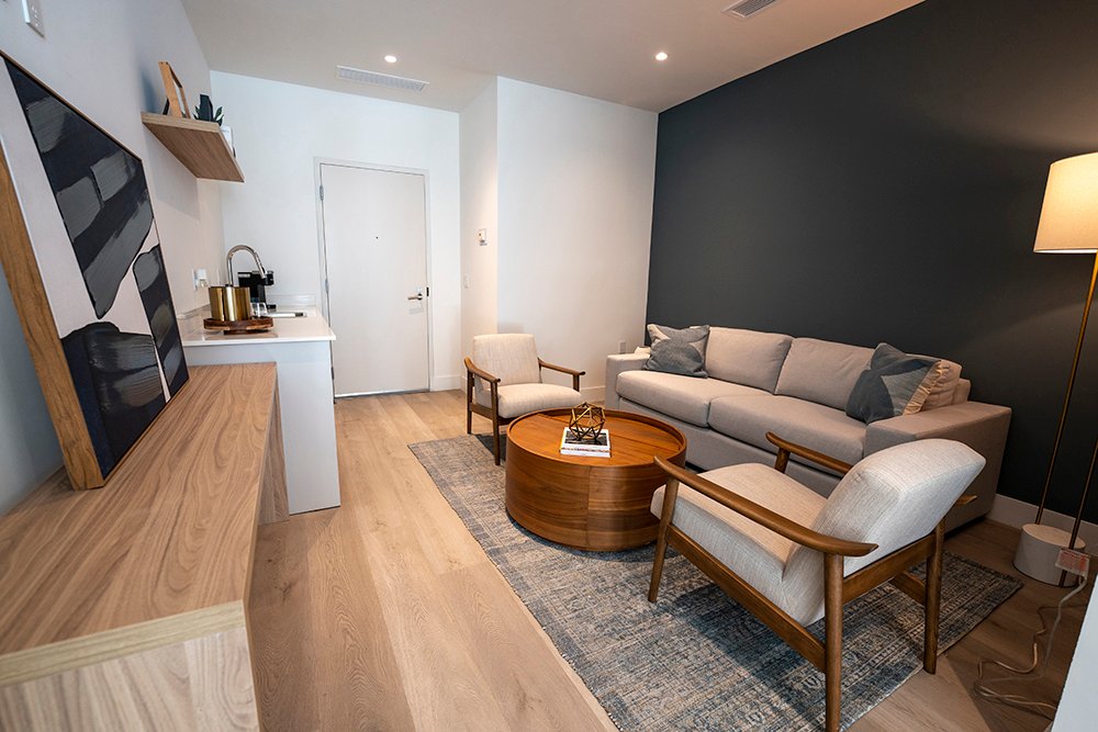 A finished residence at Smart Brickell